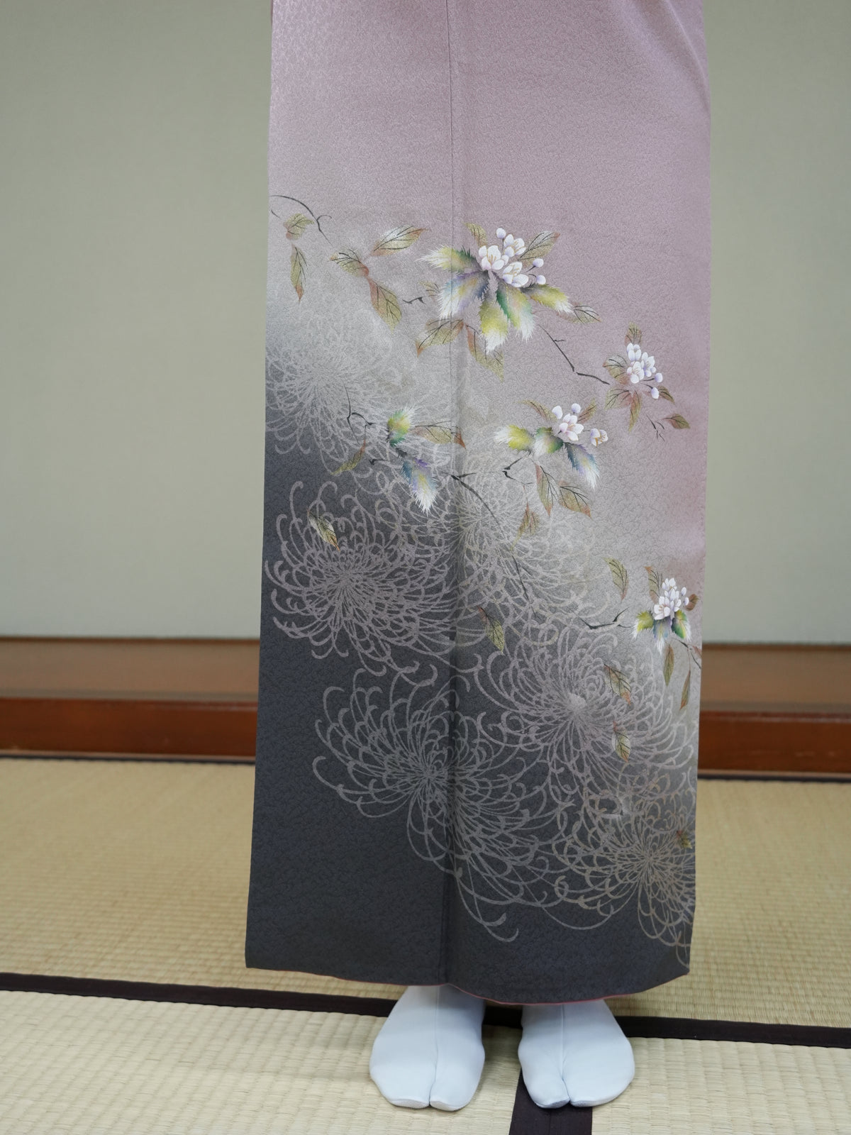 【フルセットレンタル】訪問着｜単衣｜セパレート着物｜身長150〜173cm｜Tylon
