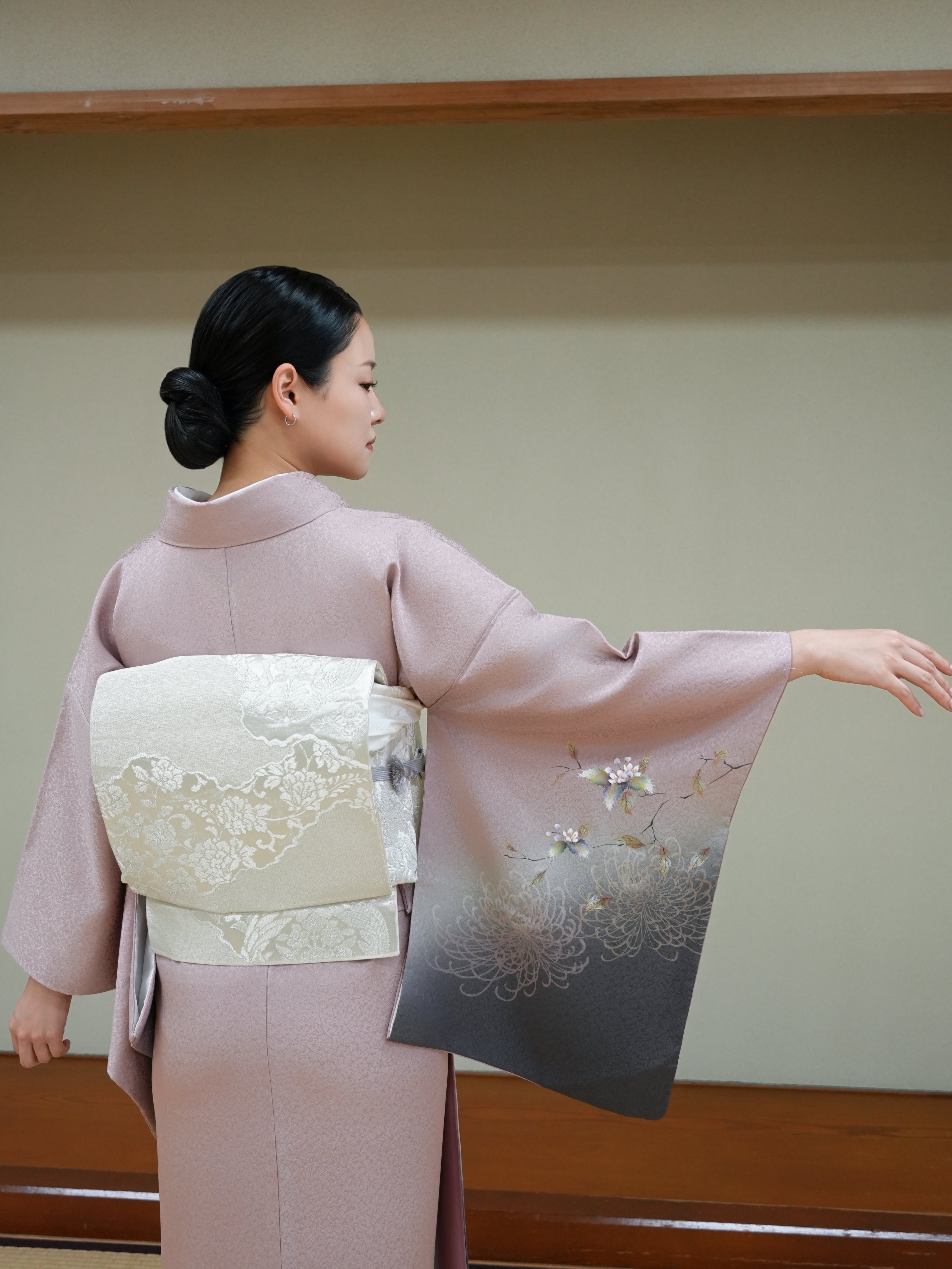 【フルセットレンタル】訪問着｜単衣｜セパレート着物｜身長150〜173cm｜Tylon