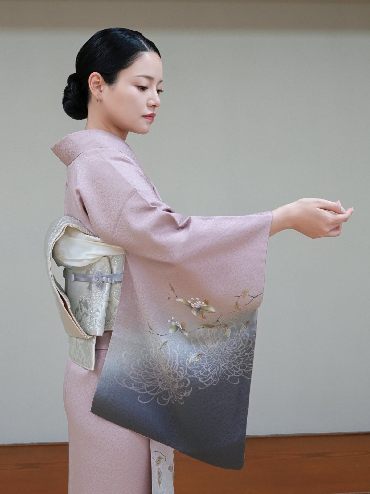 【フルセットレンタル】訪問着｜単衣｜セパレート着物｜身長150〜173cm｜Tylon