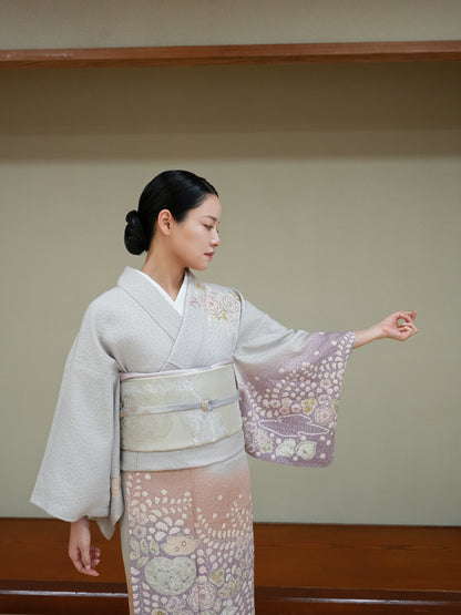 【フルセットレンタル】辻ヶ花 訪問着｜セパレート着物｜身長150〜166cm｜Solir