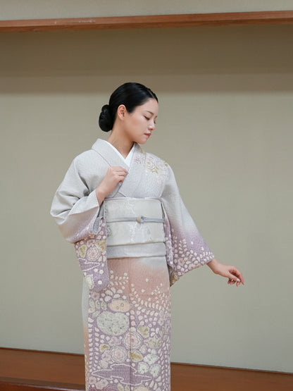 【フルセットレンタル】辻ヶ花 訪問着｜セパレート着物｜身長150〜166cm｜Solir