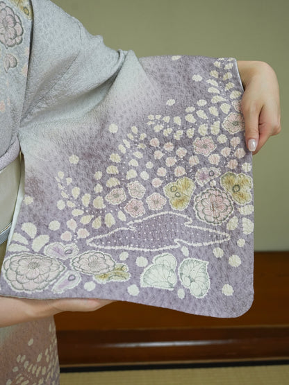 【フルセットレンタル】辻ヶ花 訪問着｜セパレート着物｜身長150〜166cm｜Solir