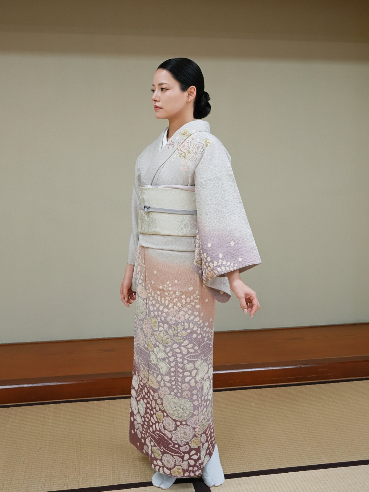 【フルセットレンタル】辻ヶ花 訪問着｜セパレート着物｜身長150〜166cm｜Solir