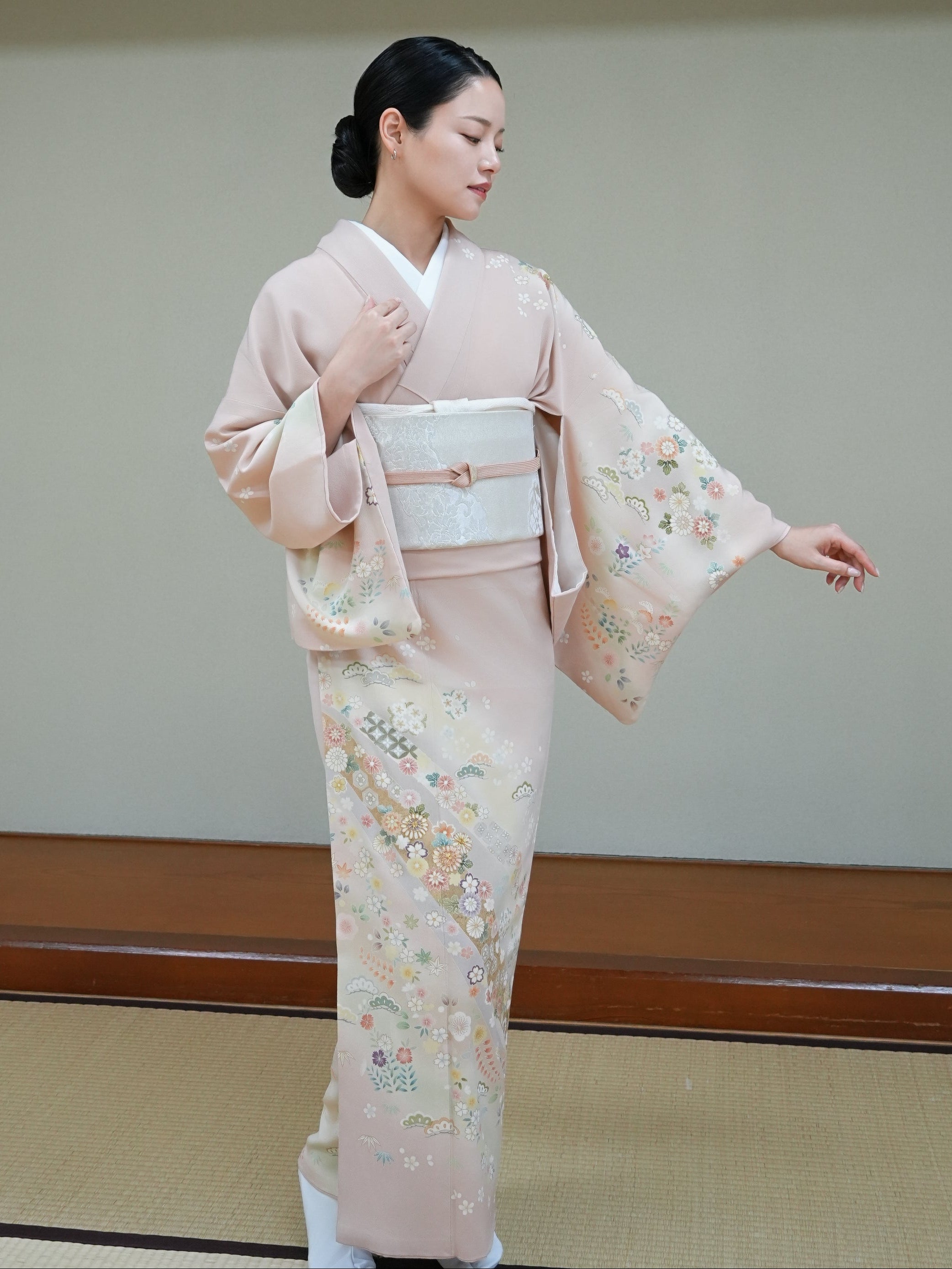 【フルセットレンタル】訪問着｜セパレート着物｜身長150〜170cm｜Viren
