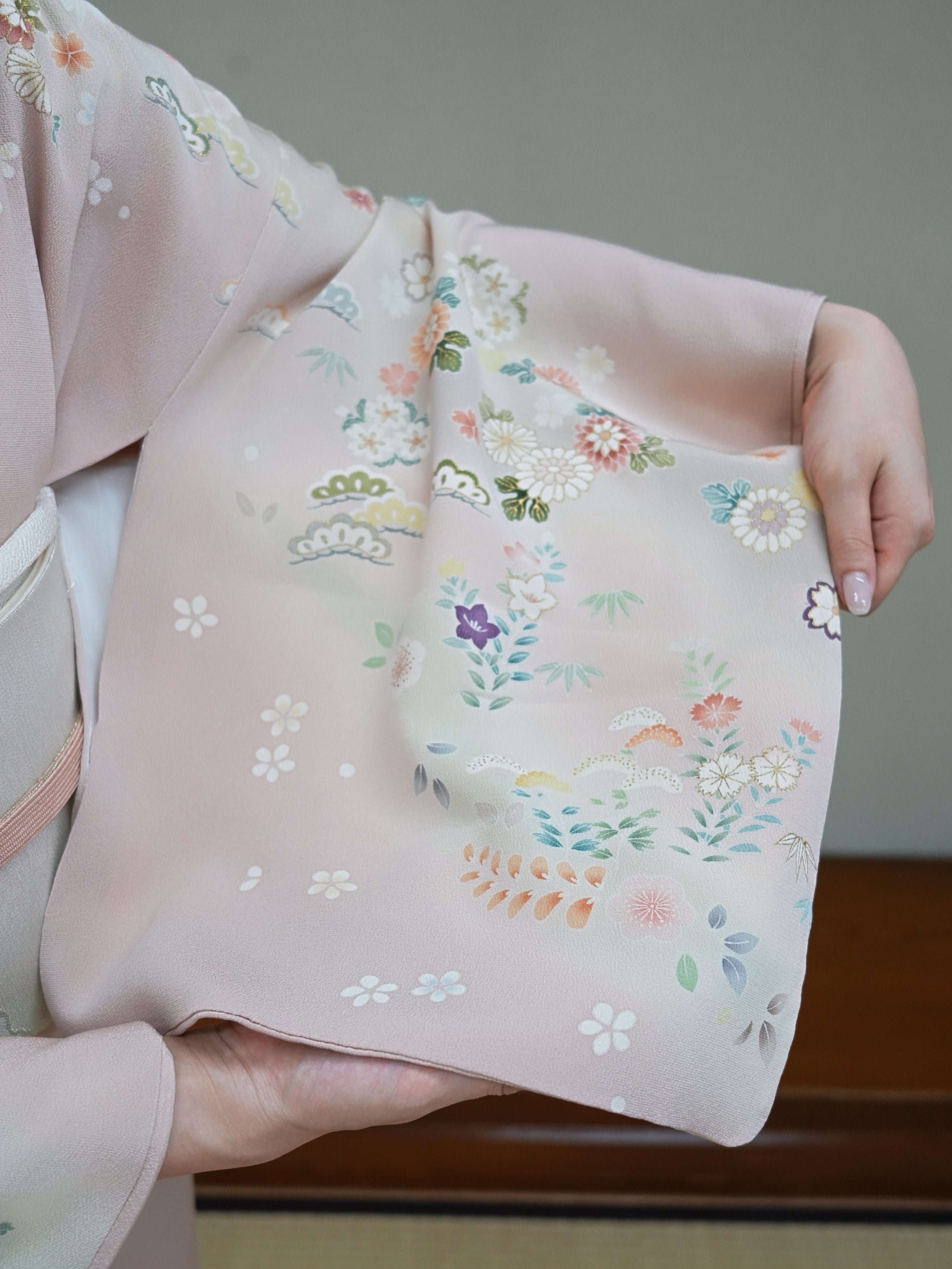 【フルセットレンタル】訪問着｜セパレート着物｜身長150〜170cm｜Viren