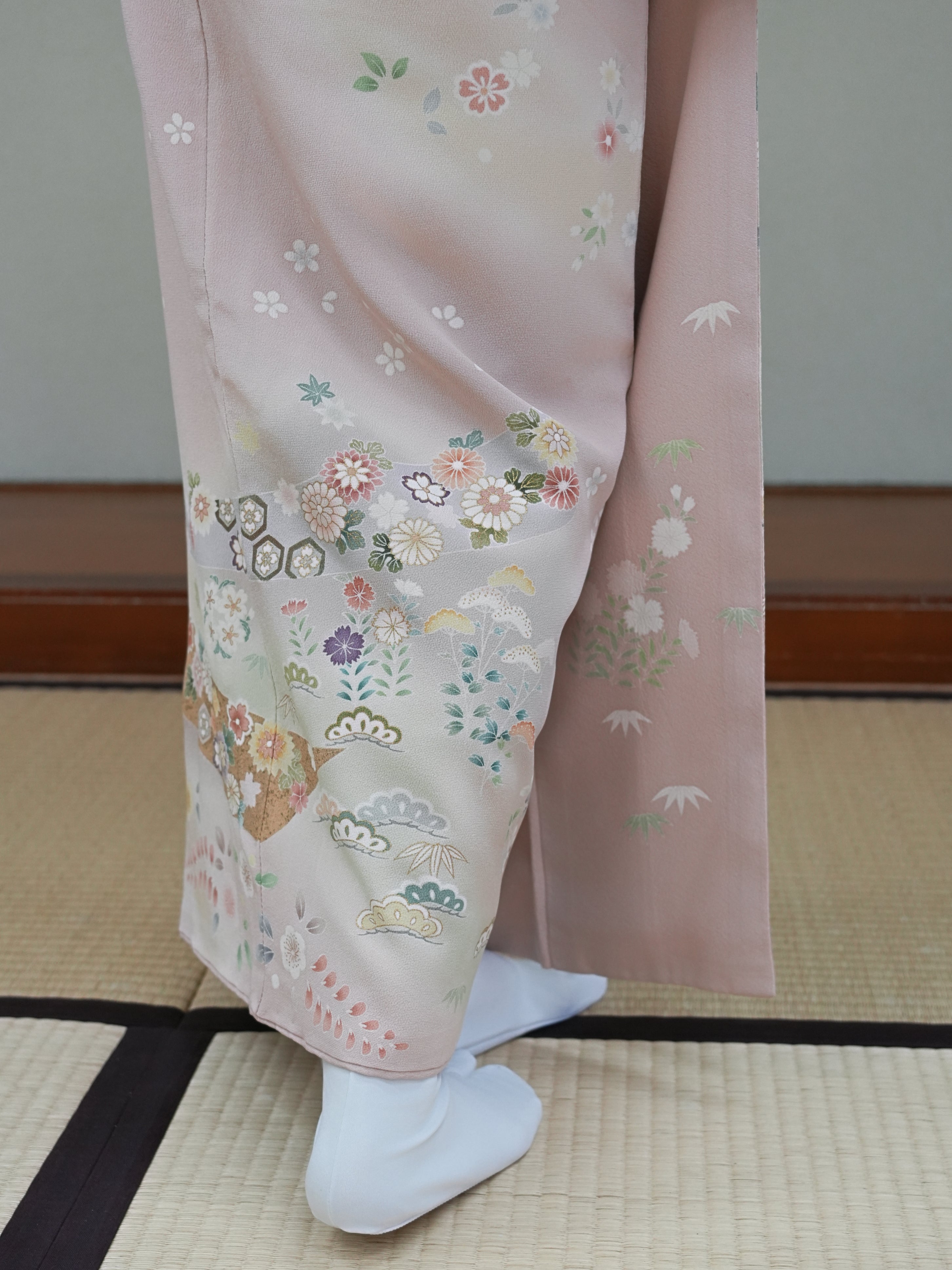 【フルセットレンタル】訪問着｜セパレート着物｜身長150〜170cm｜Viren