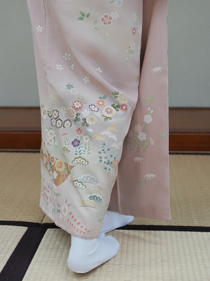 【フルセットレンタル】訪問着｜セパレート着物｜身長150〜170cm｜Viren