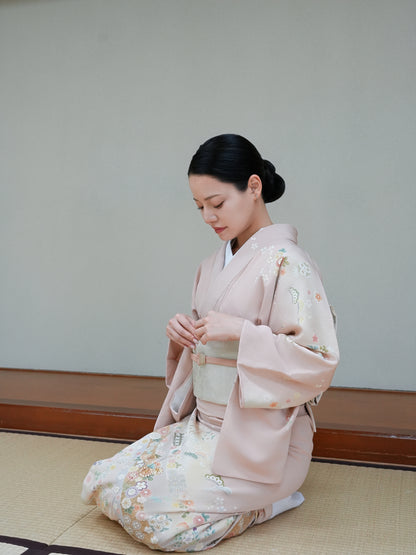 【フルセットレンタル】訪問着｜セパレート着物｜身長150〜170cm｜Viren
