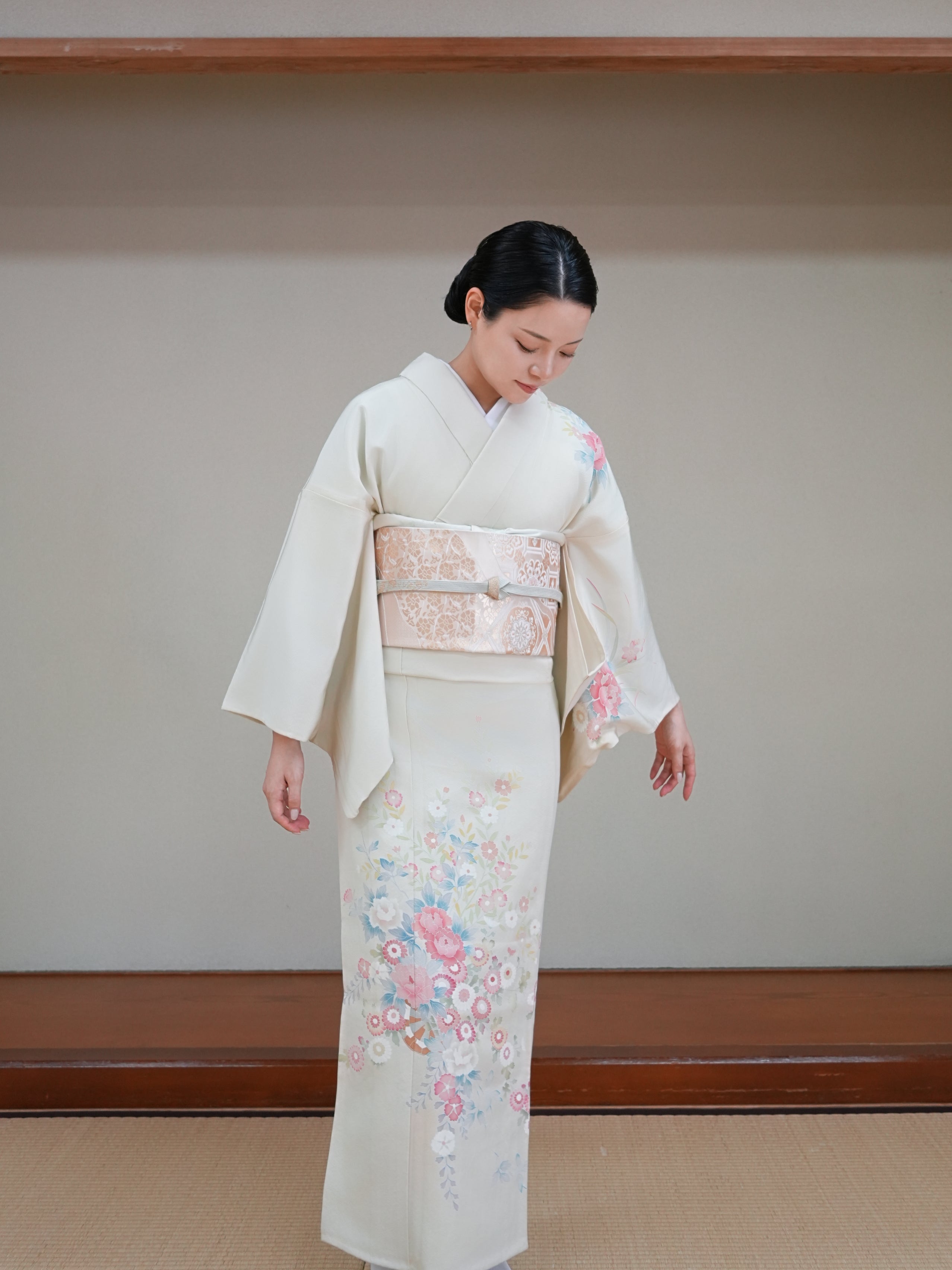 【フルセットレンタル】友禅 訪問着｜単衣｜セパレート着物｜身長150〜168cm｜Wirox
