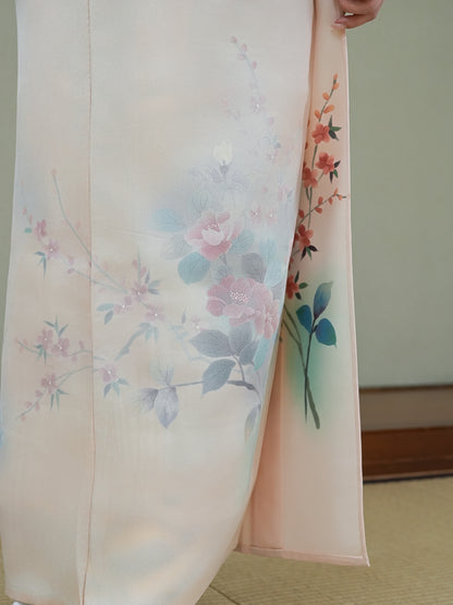 【フルセットレンタル】訪問着｜単衣｜セパレート着物｜身長150〜168cm｜Veira