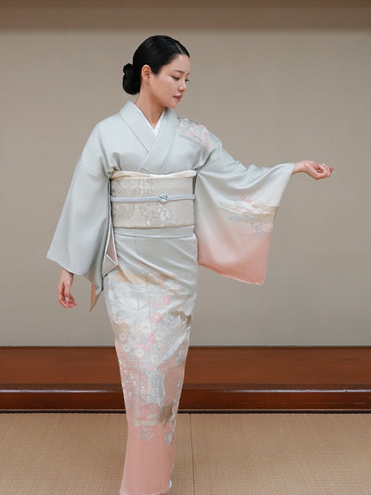 【フルセットレンタル】訪問着｜単衣｜セパレート着物｜身長150〜179cm｜Cilar
