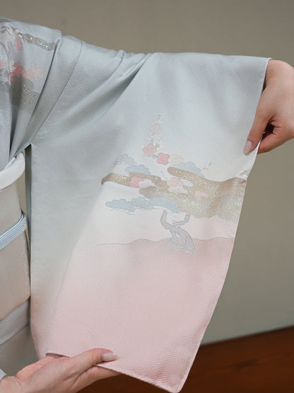 【フルセットレンタル】訪問着｜単衣｜セパレート着物｜身長150〜179cm｜Cilar