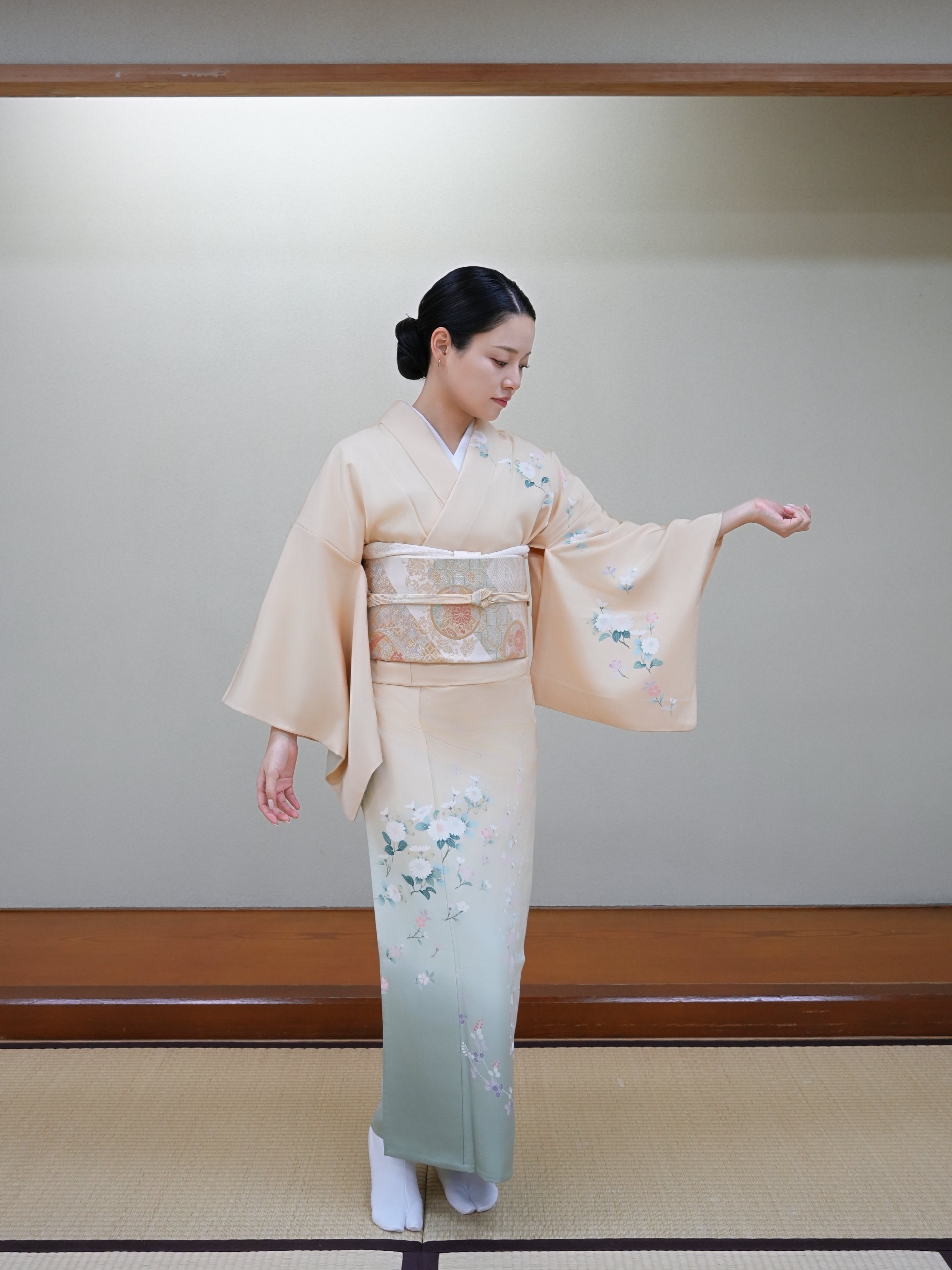 【フルセットレンタル】訪問着｜単衣｜セパレート着物｜身長150〜169cm｜Fioro
