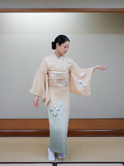 【フルセットレンタル】訪問着｜単衣｜セパレート着物｜身長150〜169cm｜Fioro