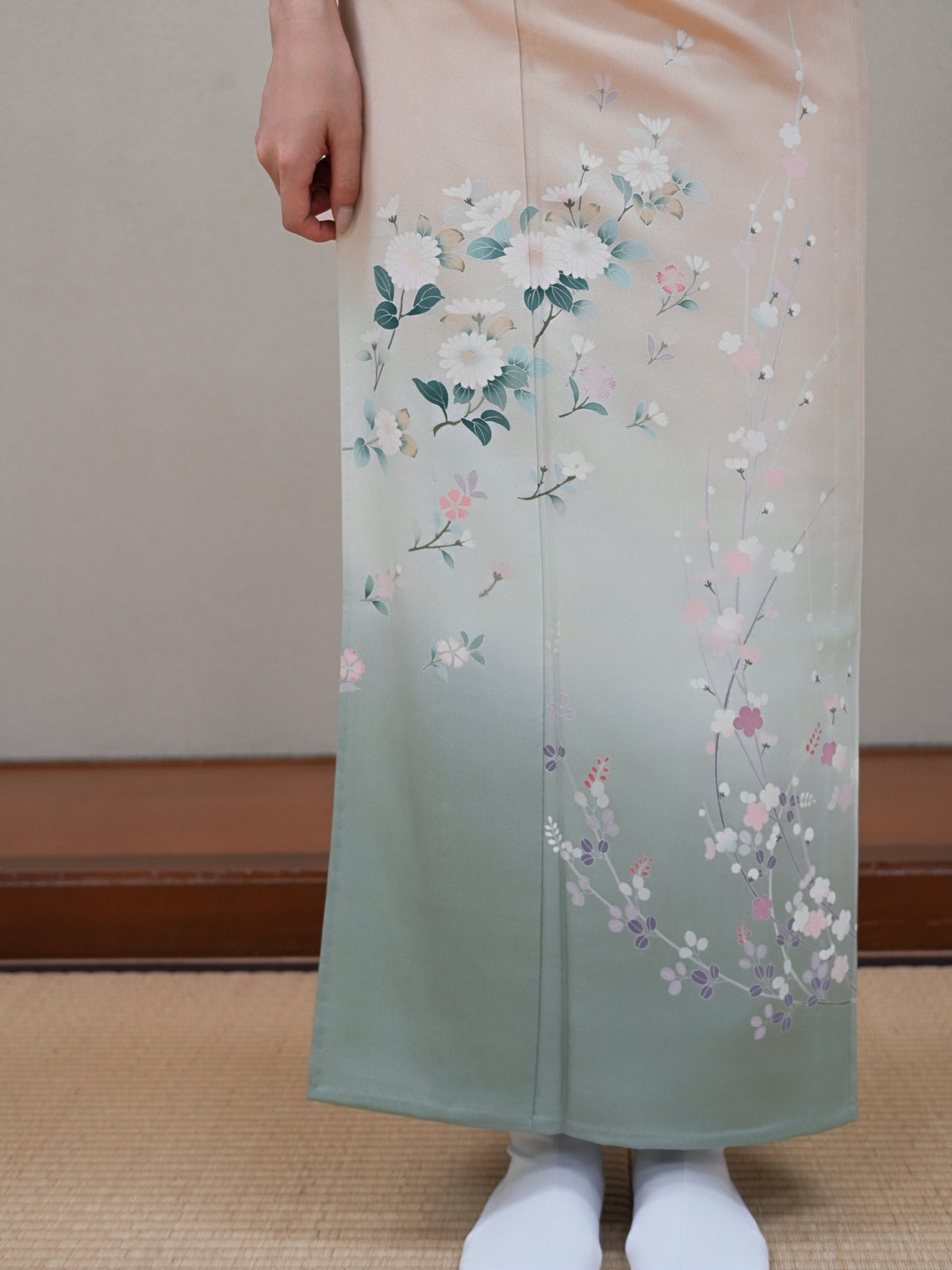 【フルセットレンタル】訪問着｜単衣｜セパレート着物｜身長150〜169cm｜Fioro