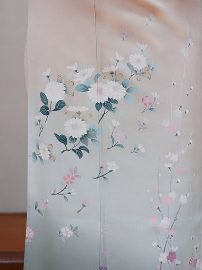 【フルセットレンタル】訪問着｜単衣｜セパレート着物｜身長150〜169cm｜Fioro