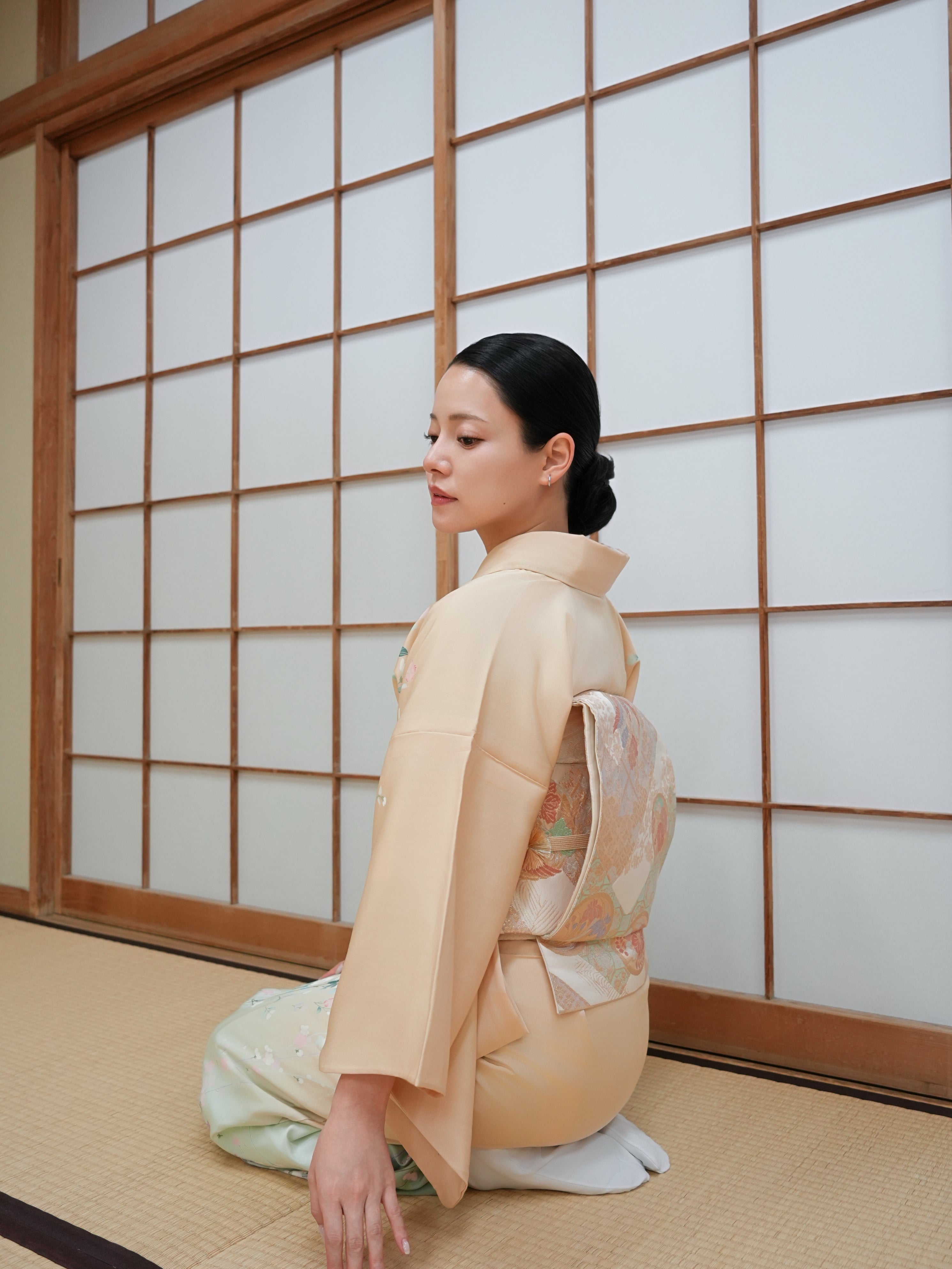 【フルセットレンタル】訪問着｜単衣｜セパレート着物｜身長150〜169cm｜Fioro