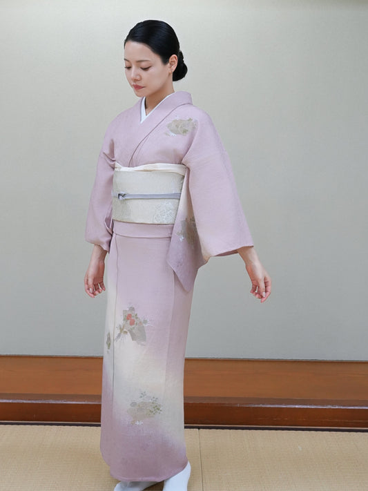 【フルセットレンタル】訪問着｜単衣｜セパレート着物｜身長150〜166cm｜Zivra