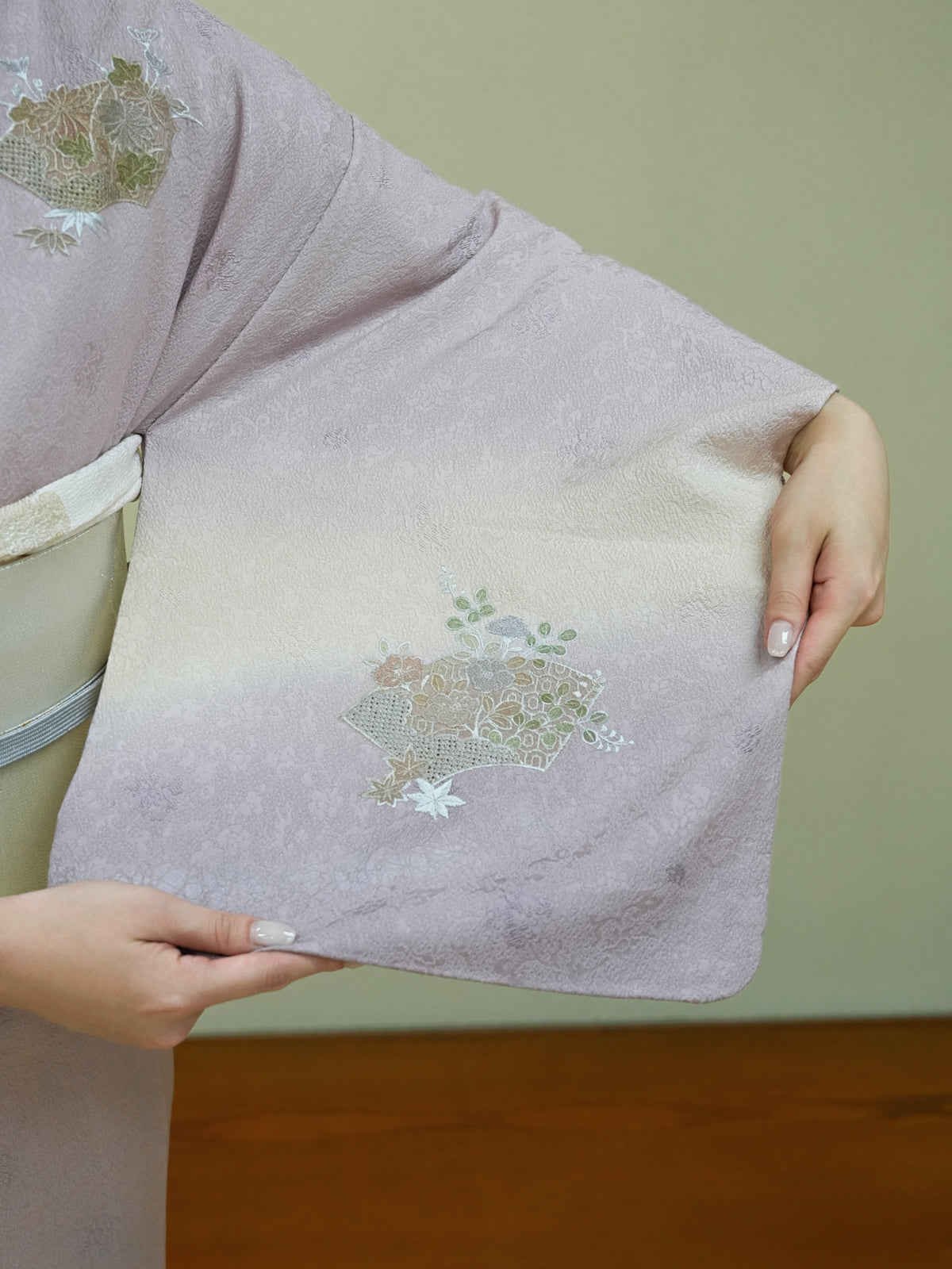 【フルセットレンタル】訪問着｜単衣｜セパレート着物｜身長150〜166cm｜Zivra