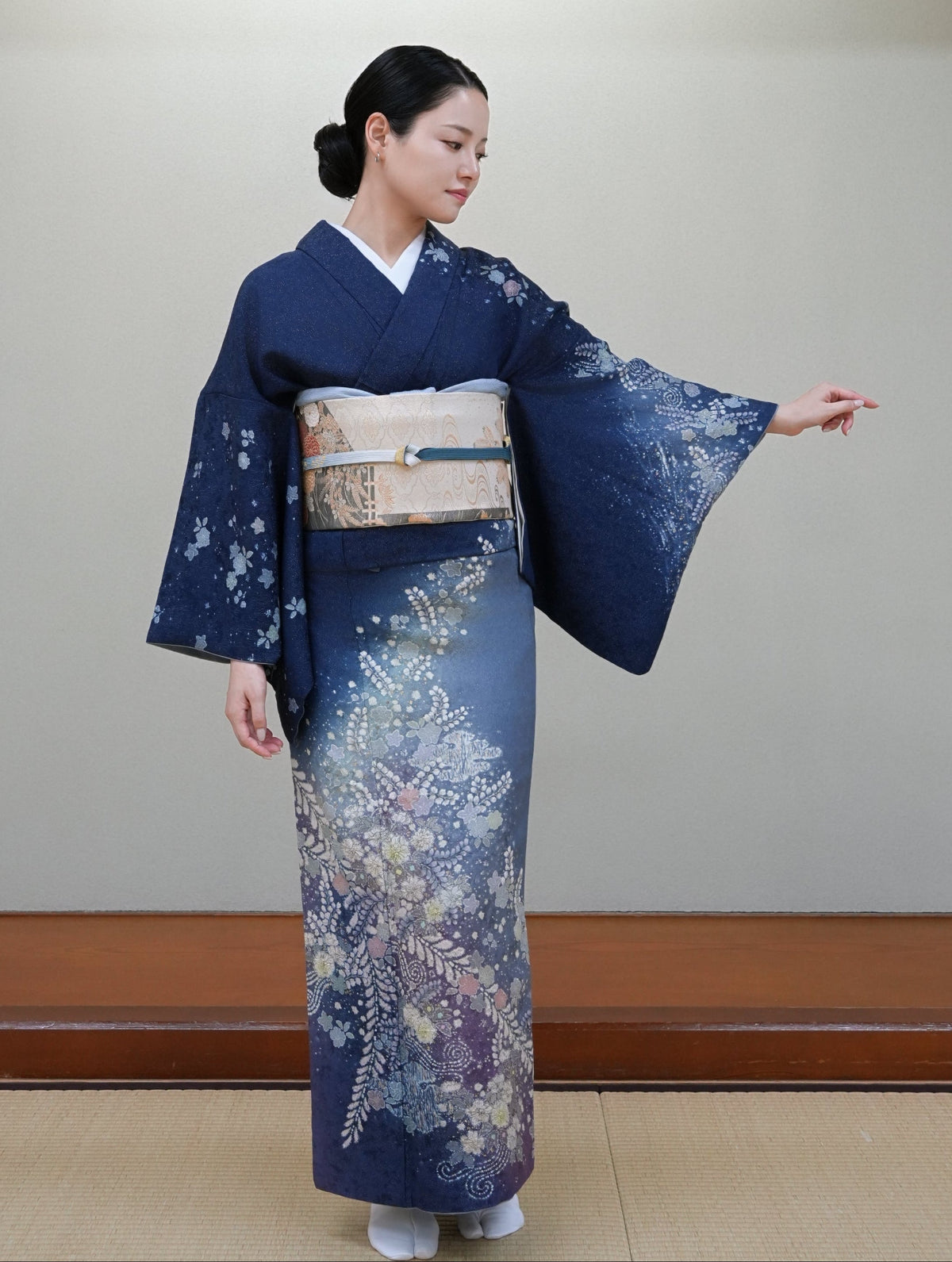 【フルセットレンタル】辻ヶ花 訪問着｜セパレート着物｜身長150〜167cm｜Rylo