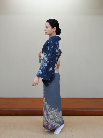 【フルセットレンタル】辻ヶ花 訪問着｜セパレート着物｜身長150〜167cm｜Rylo