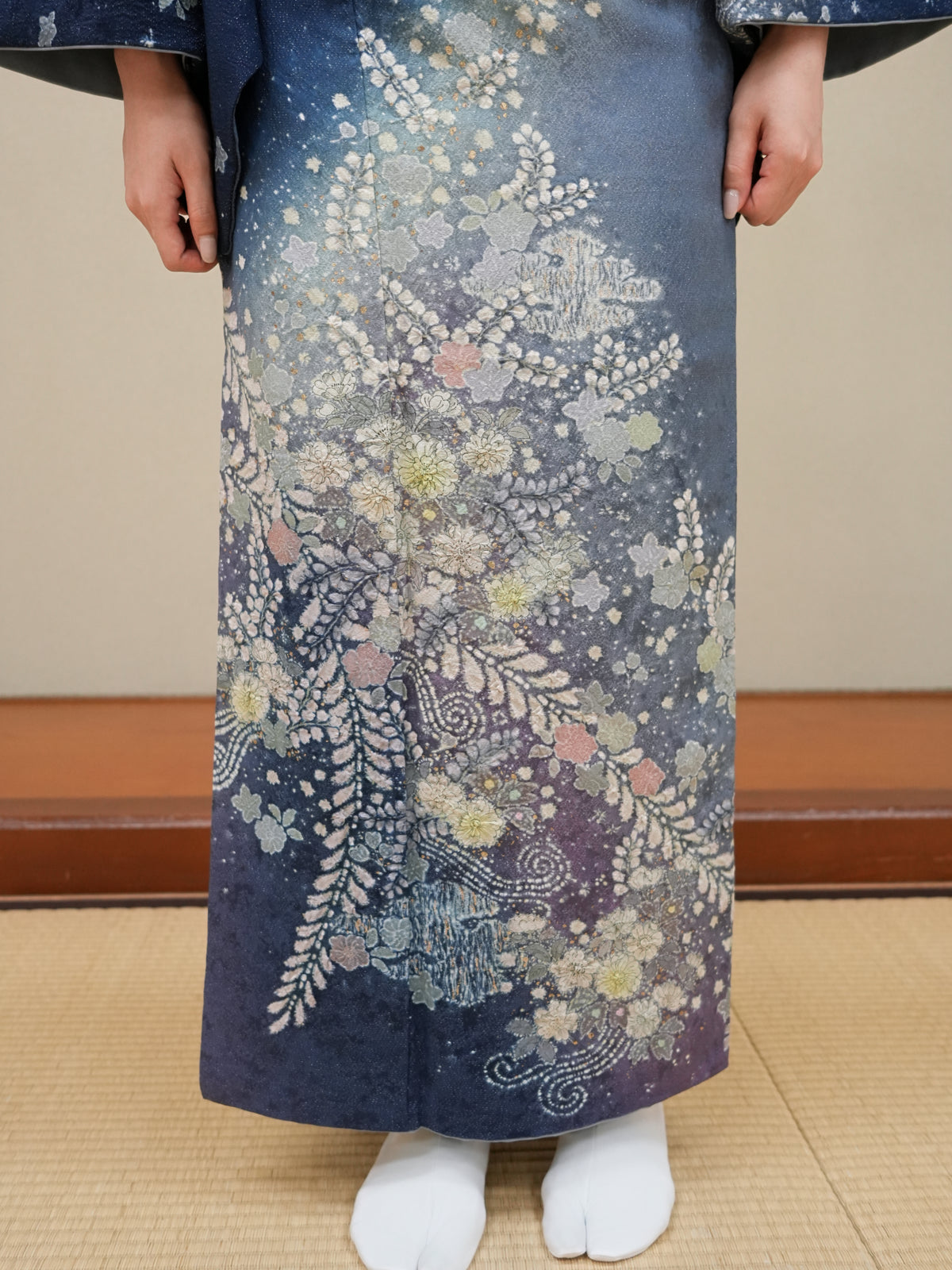 【フルセットレンタル】辻ヶ花 訪問着｜セパレート着物｜身長150〜167cm｜Rylo