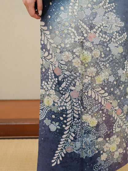 【フルセットレンタル】辻ヶ花 訪問着｜セパレート着物｜身長150〜167cm｜Rylo