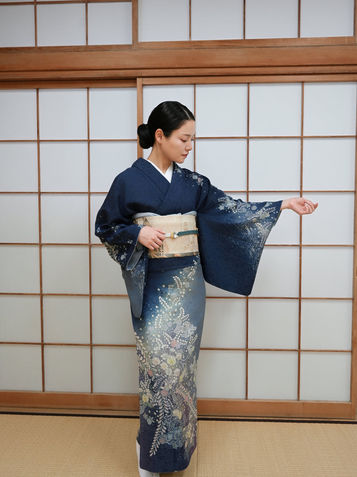 【フルセットレンタル】辻ヶ花 訪問着｜セパレート着物｜身長150〜167cm｜Rylo