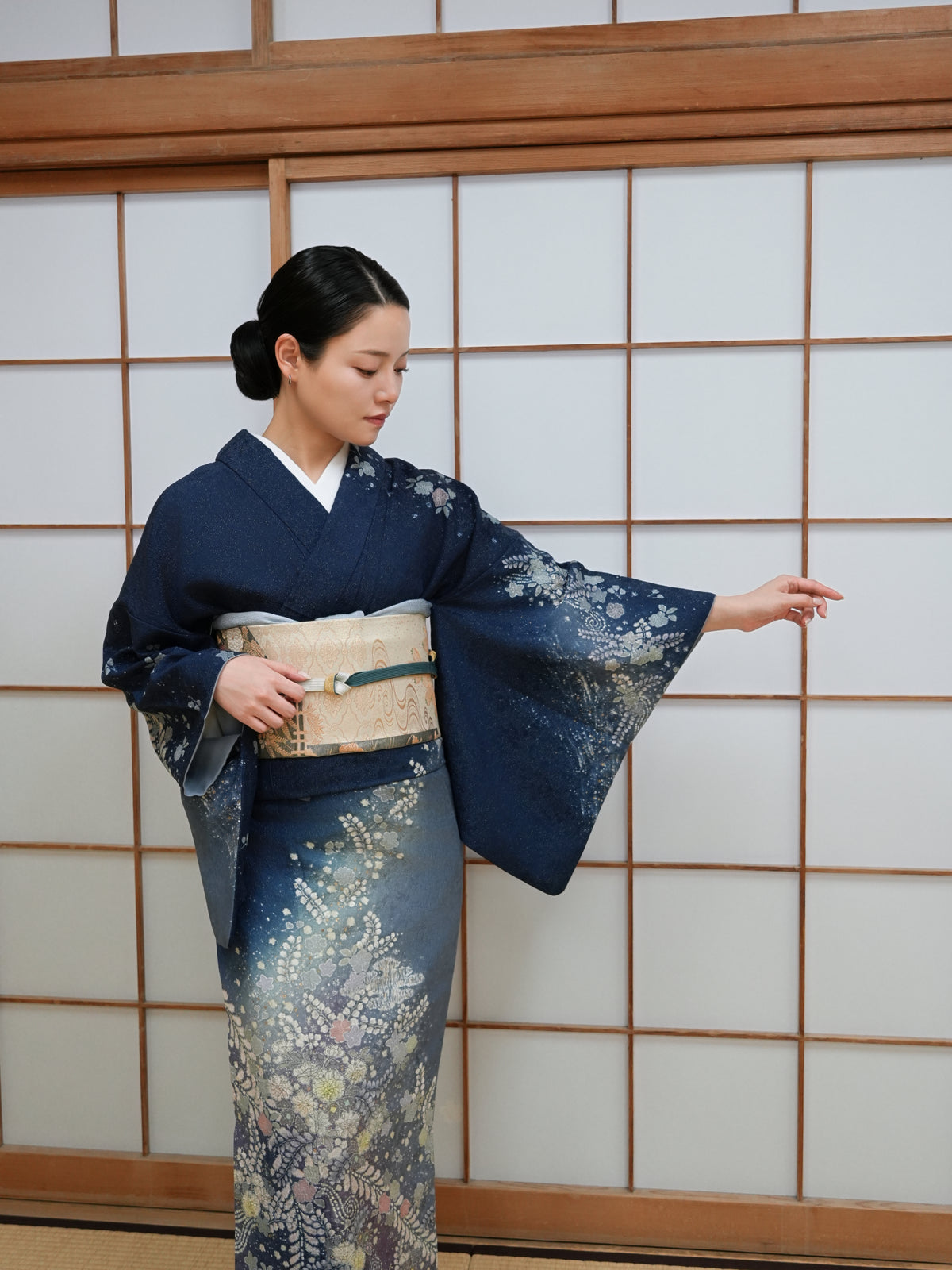 【フルセットレンタル】辻ヶ花 訪問着｜セパレート着物｜身長150〜167cm｜Rylo