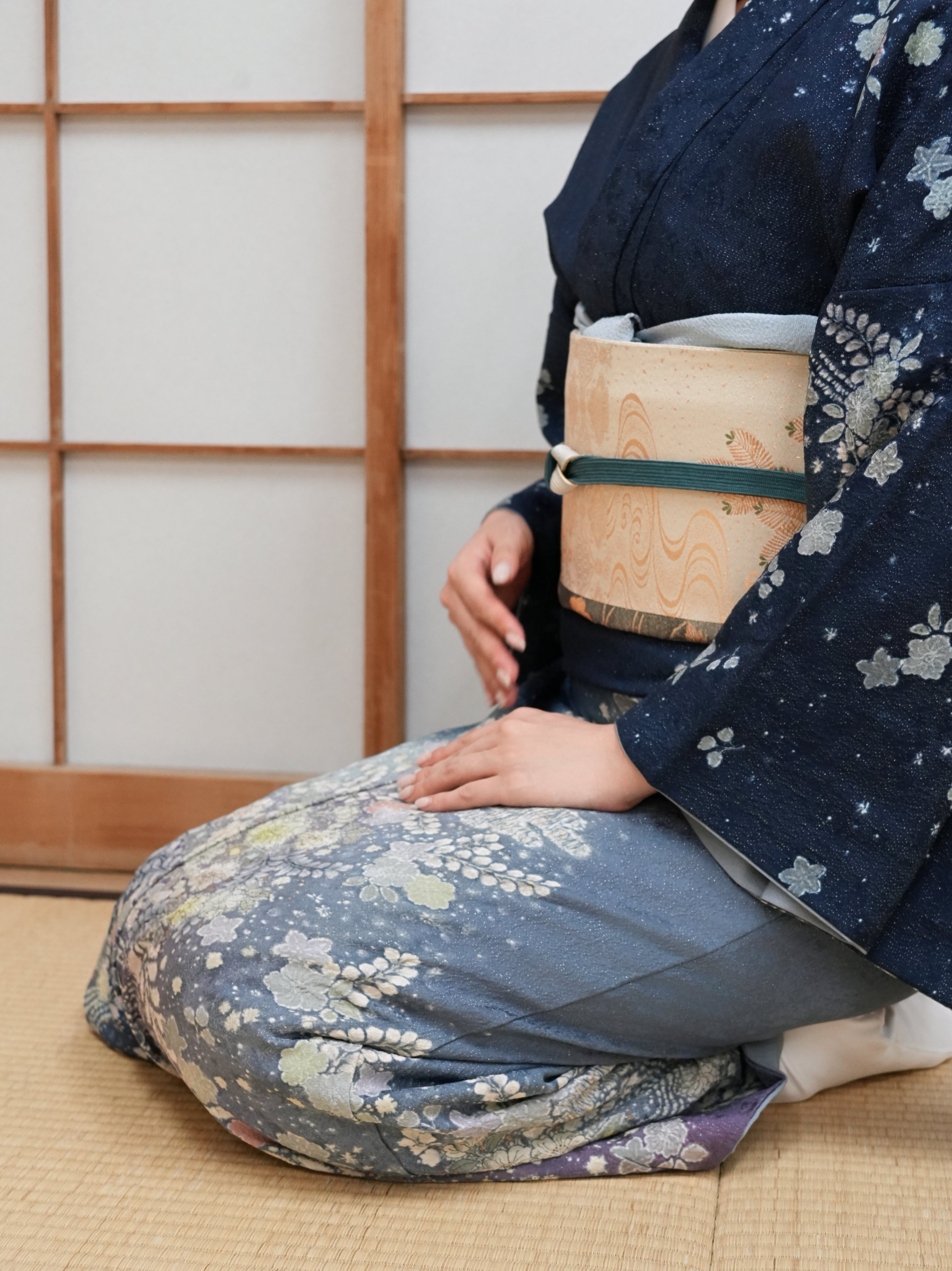 【フルセットレンタル】辻ヶ花 訪問着｜セパレート着物｜身長150〜167cm｜Rylo