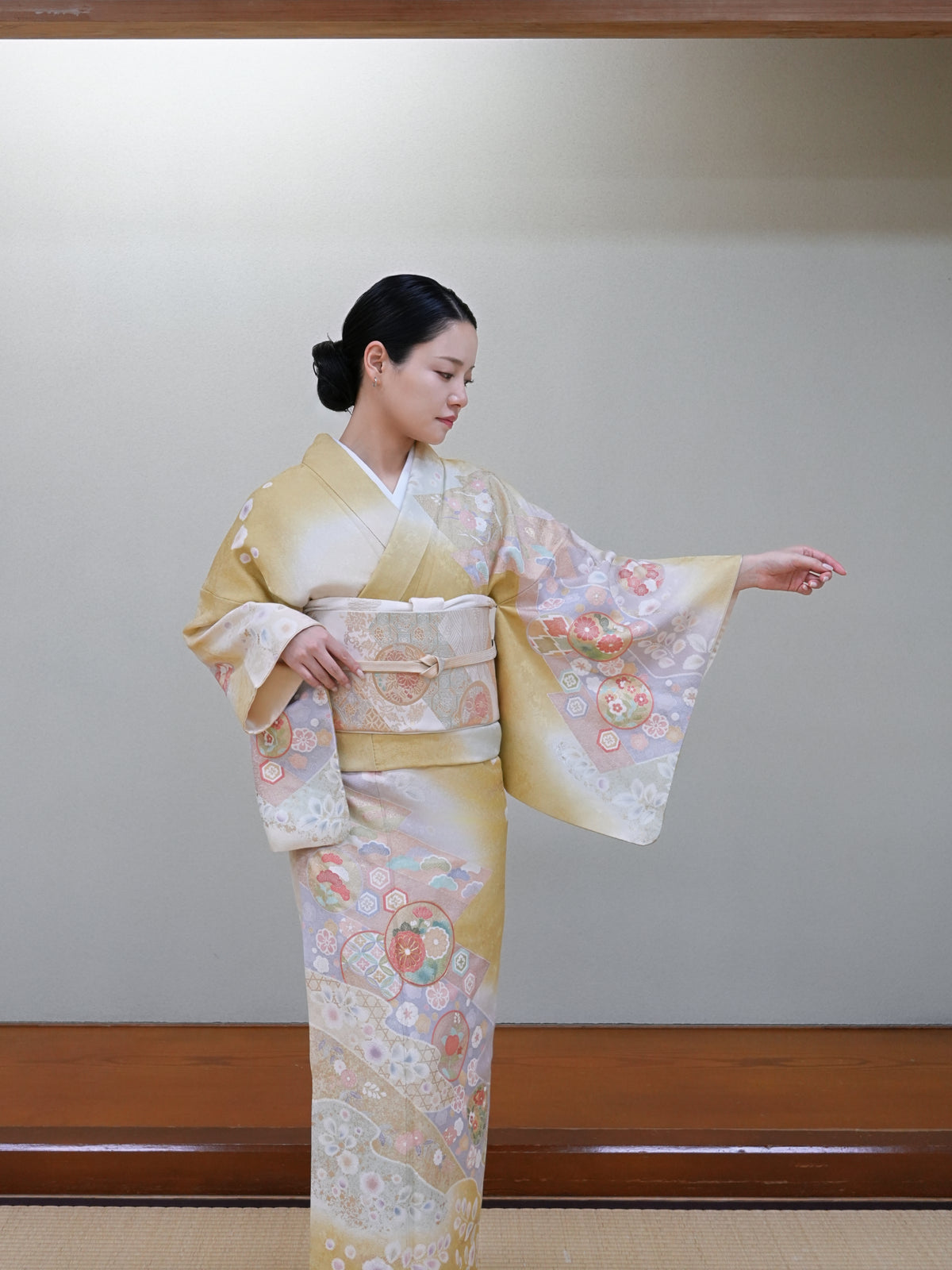 【フルセットレンタル】訪問着｜セパレート着物｜身長150〜174cm｜Xylo
