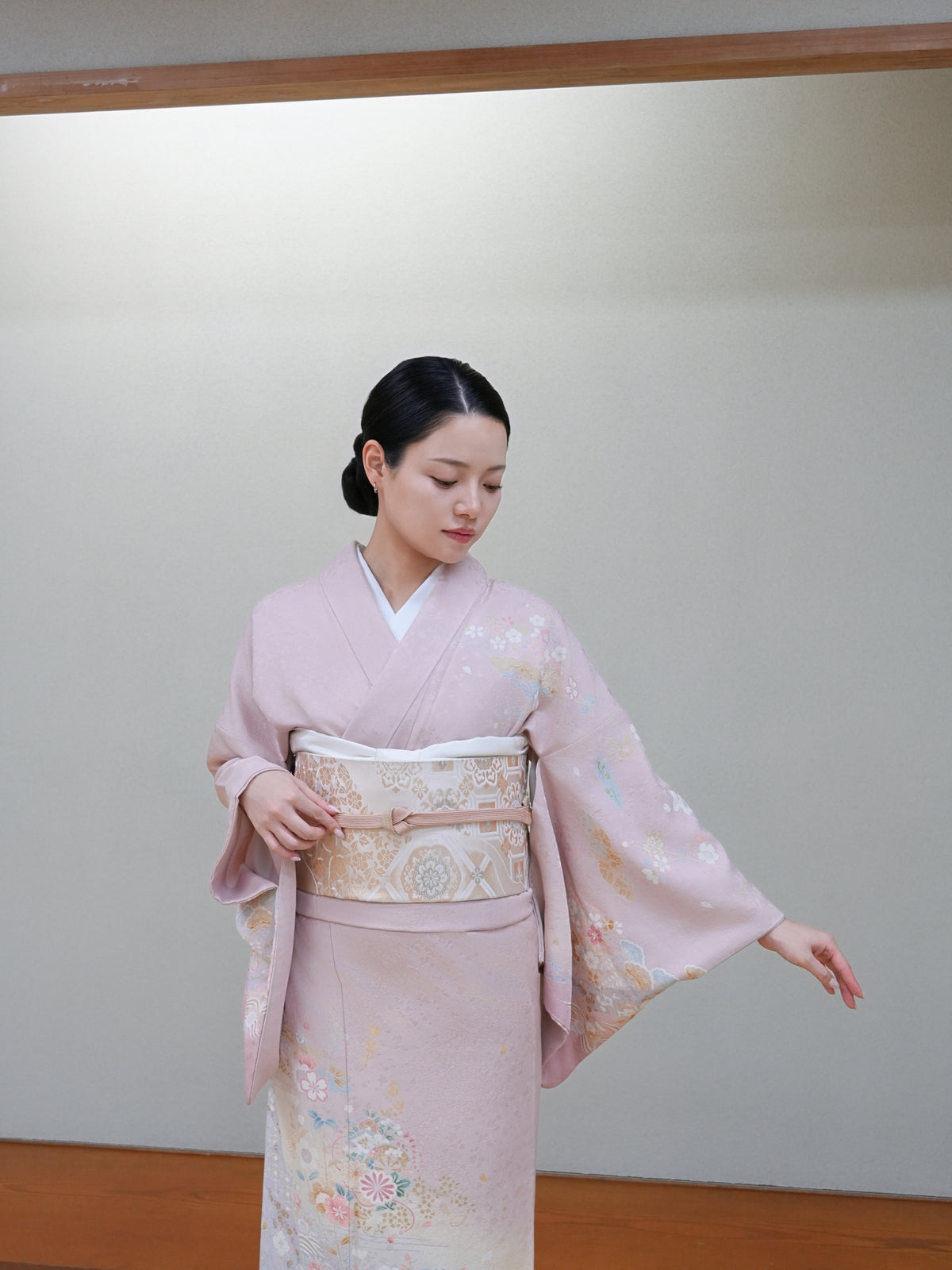 【フルセットレンタル】訪問着｜セパレート着物｜身長150〜173cm｜Xiren