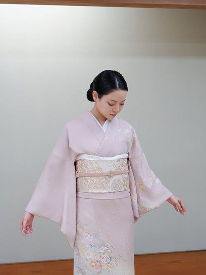 【フルセットレンタル】訪問着｜セパレート着物｜身長150〜173cm｜Xiren