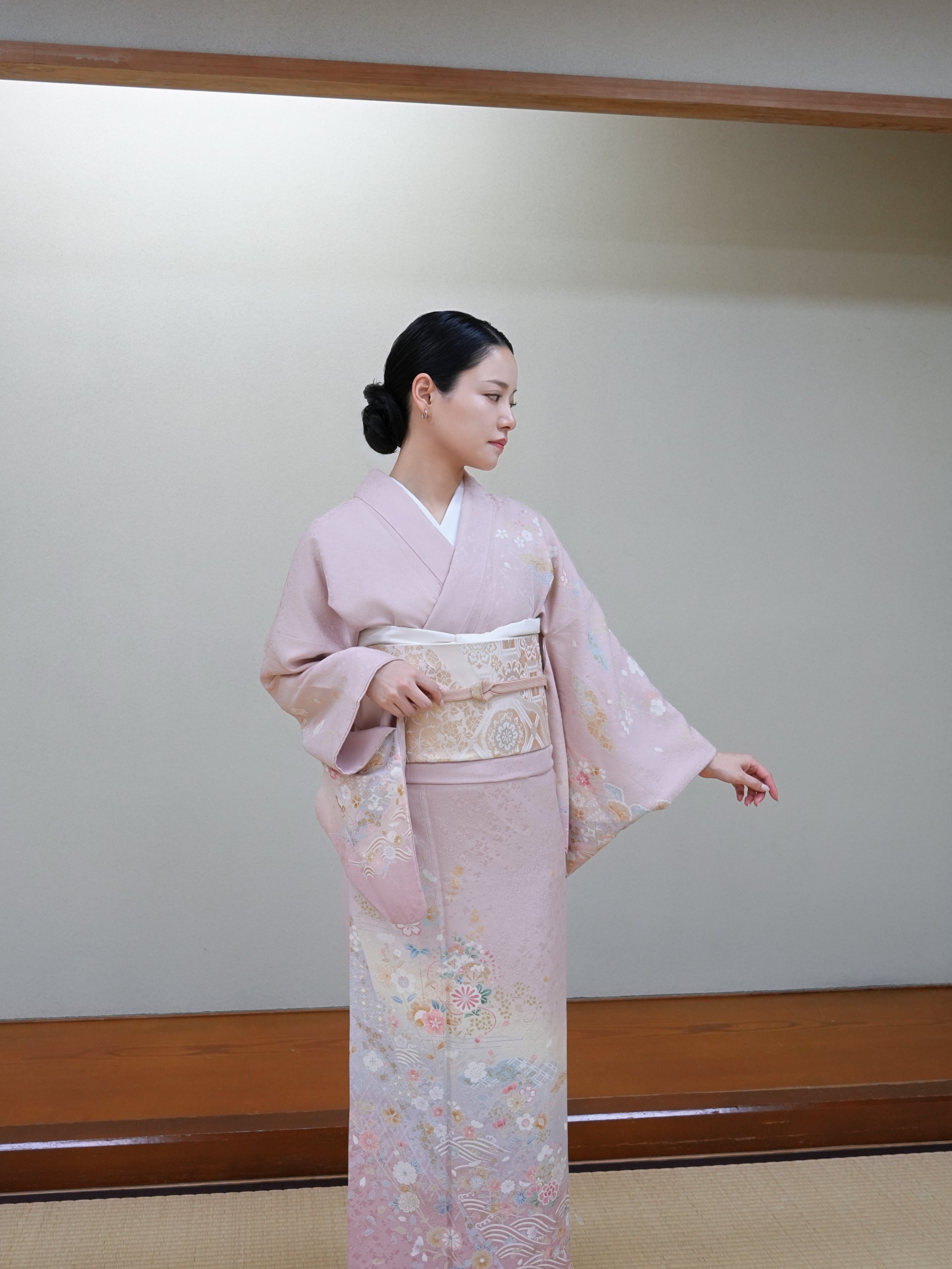 【フルセットレンタル】訪問着｜セパレート着物｜身長150〜173cm｜Xiren