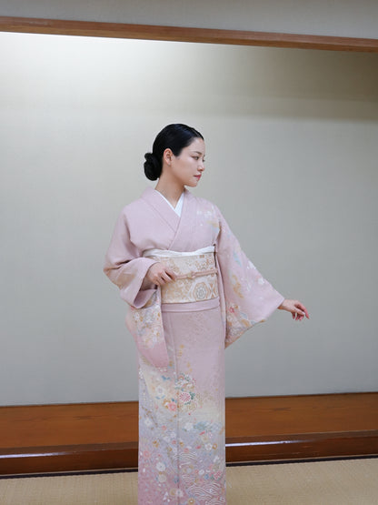 【フルセットレンタル】訪問着｜セパレート着物｜身長150〜173cm｜Xiren