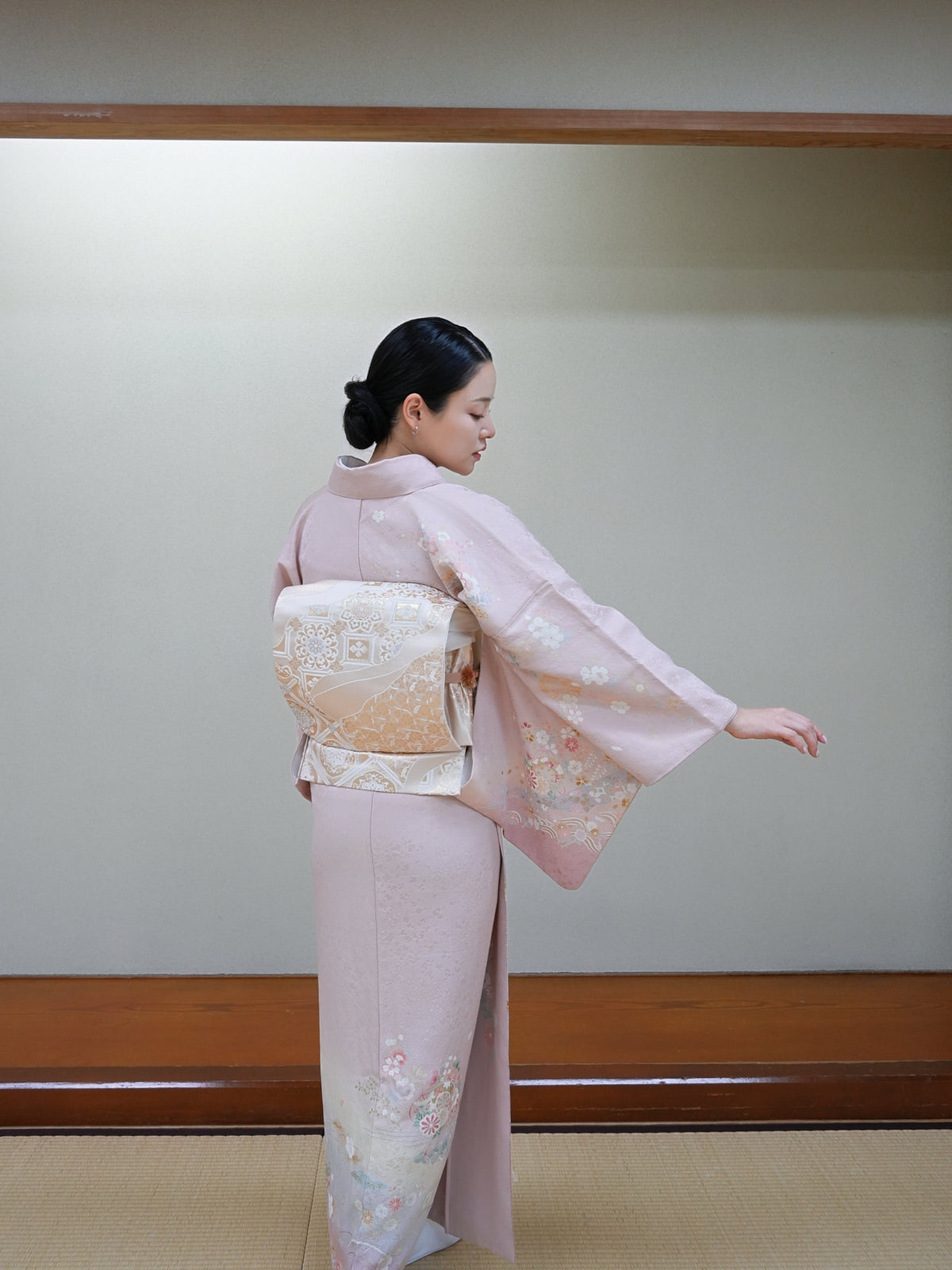 【フルセットレンタル】訪問着｜セパレート着物｜身長150〜173cm｜Xiren