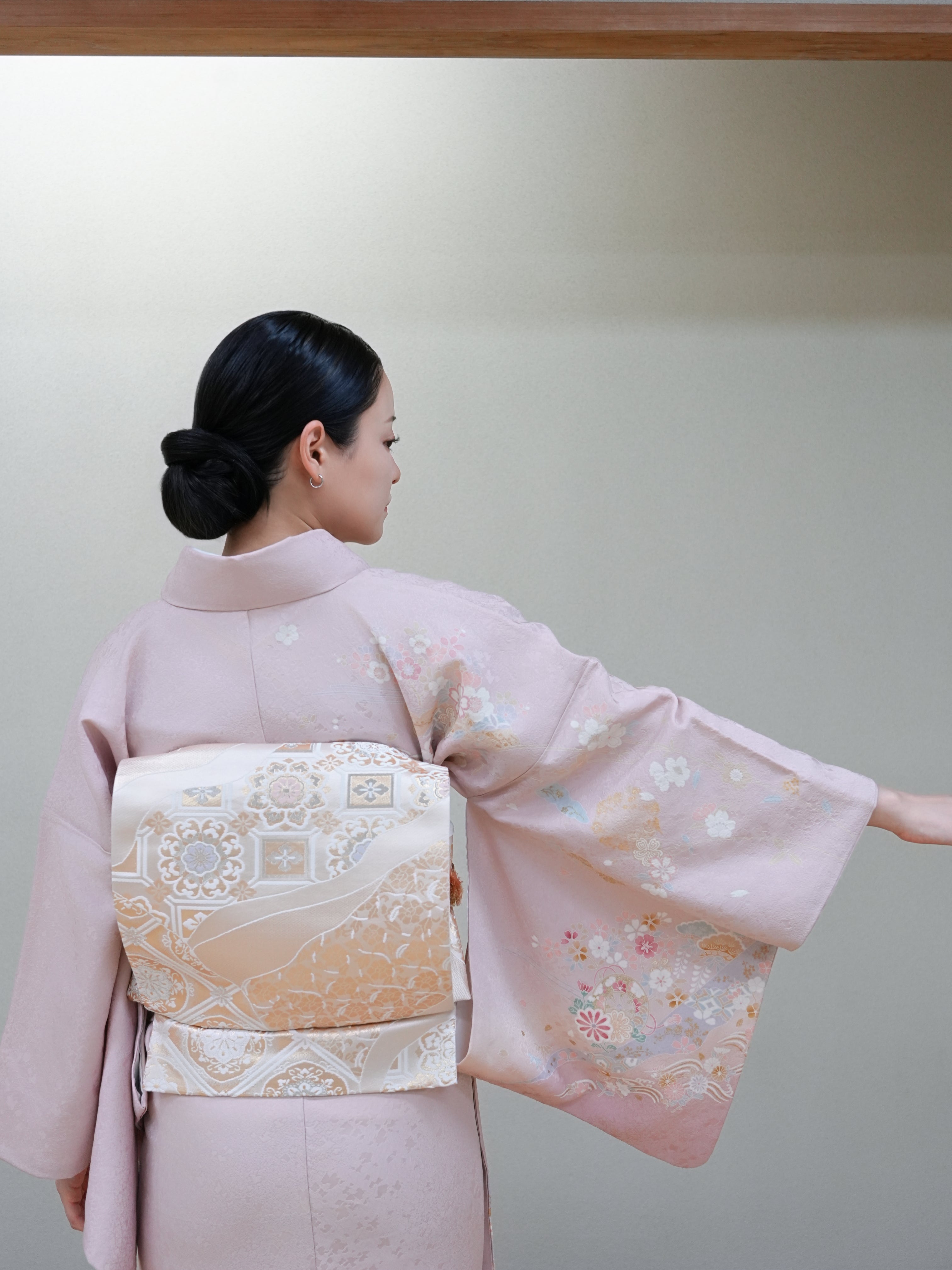 【フルセットレンタル】訪問着｜セパレート着物｜身長150〜173cm｜Xiren