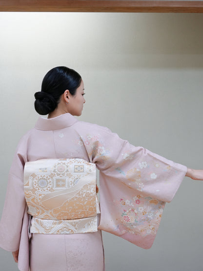 【フルセットレンタル】訪問着｜セパレート着物｜身長150〜173cm｜Xiren