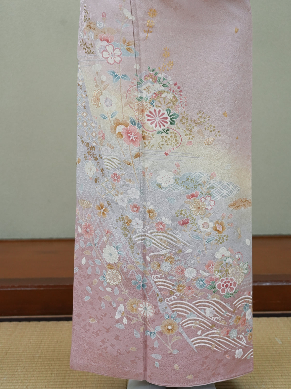 【フルセットレンタル】訪問着｜セパレート着物｜身長150〜173cm｜Xiren
