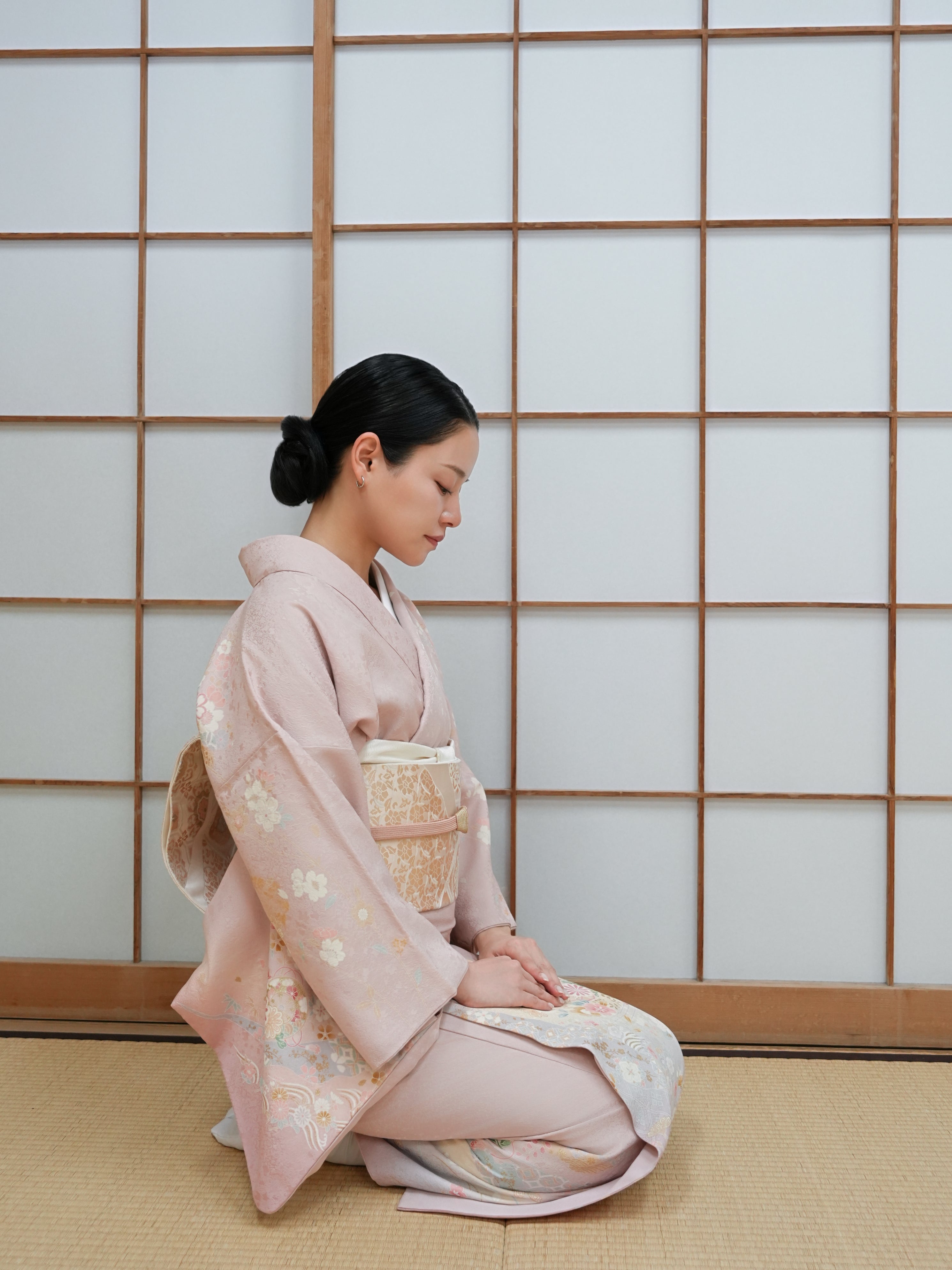 【フルセットレンタル】訪問着｜セパレート着物｜身長150〜173cm｜Xiren
