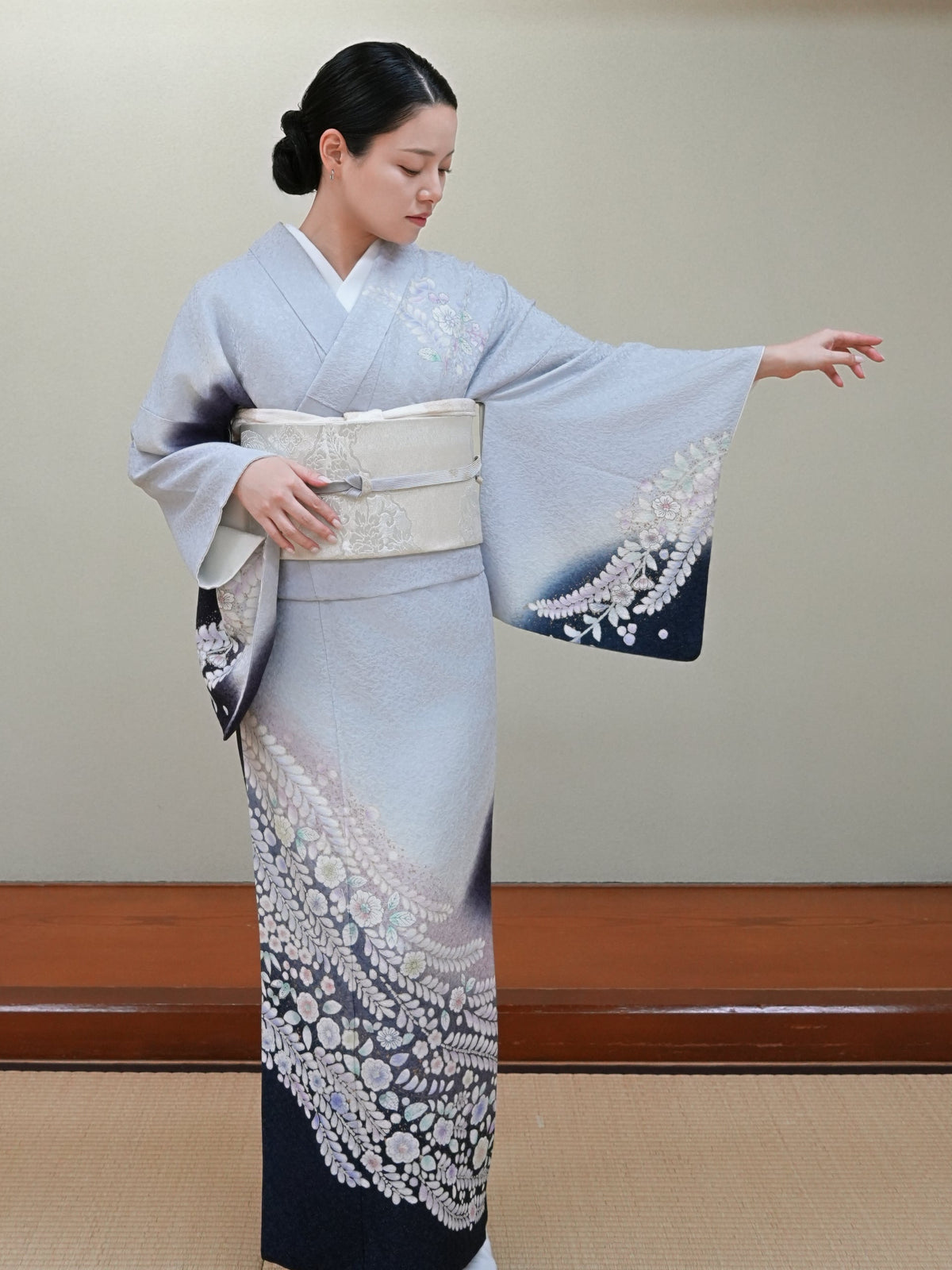 【フルセットレンタル】辻ヶ花 訪問着｜セパレート着物｜身長150〜175cm｜Kivon