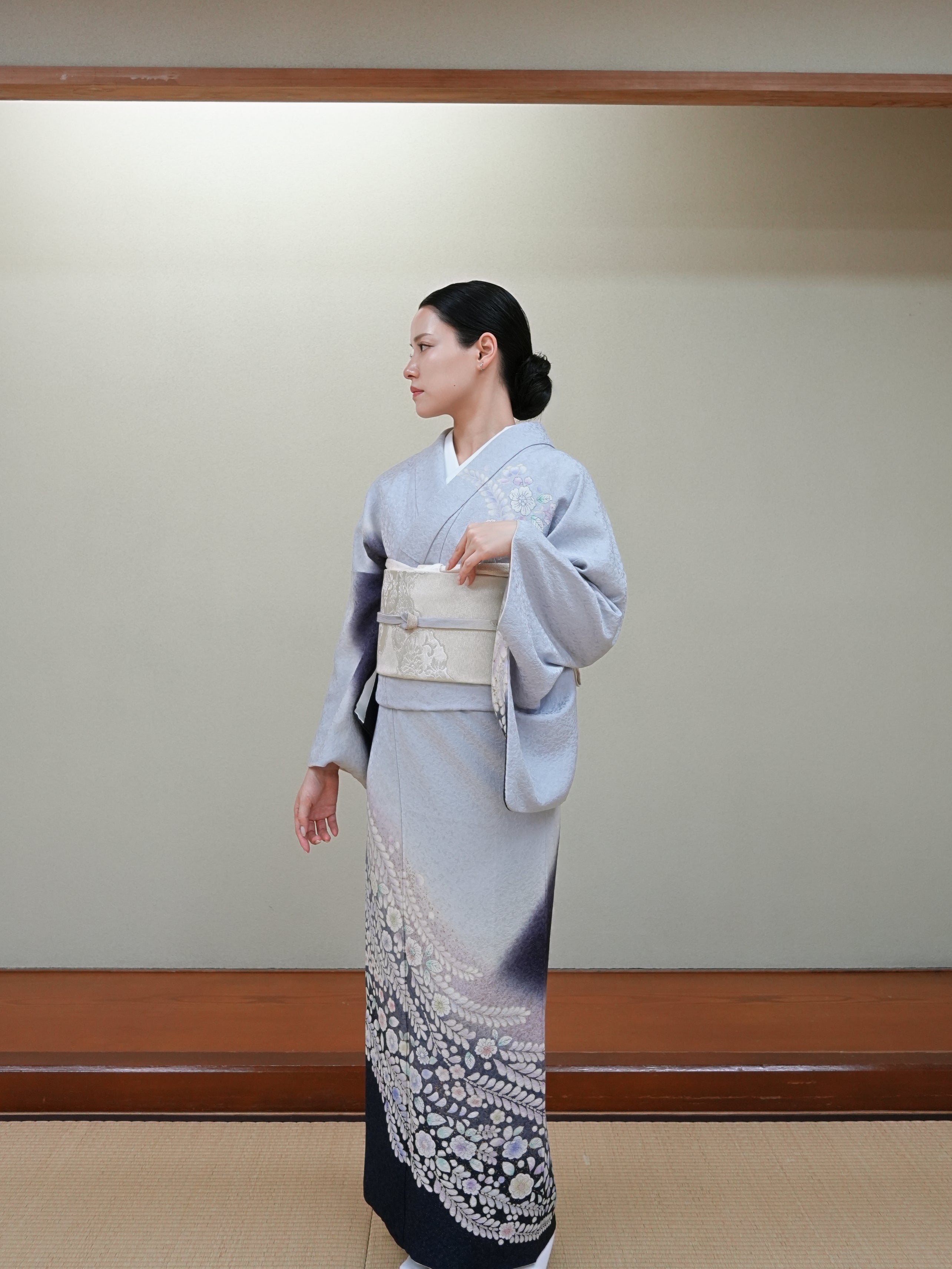 【フルセットレンタル】辻ヶ花 訪問着｜セパレート着物｜身長150〜175cm｜Kivon