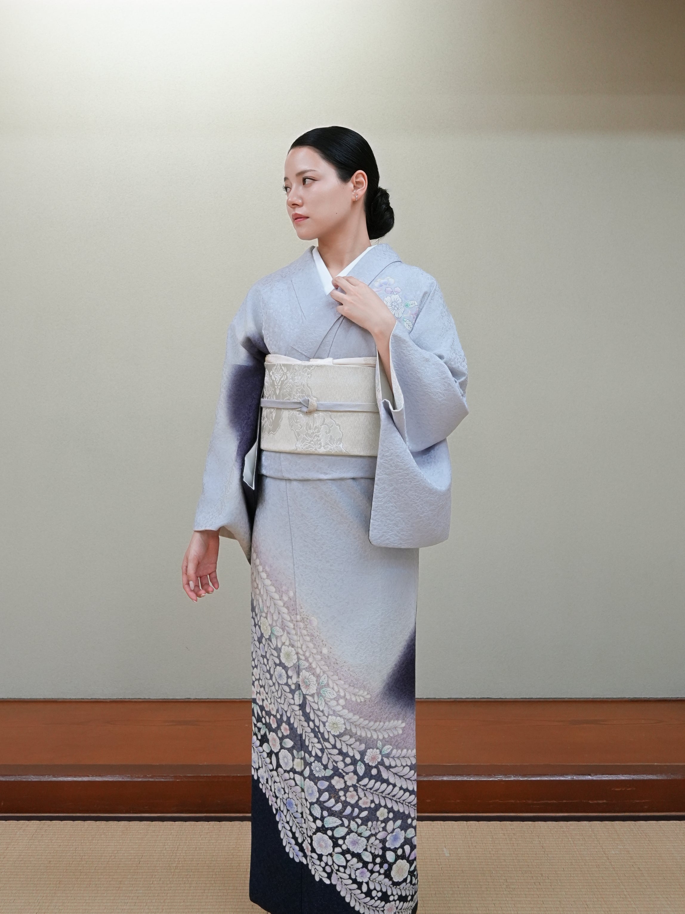 【フルセットレンタル】辻ヶ花 訪問着｜セパレート着物｜身長150〜175cm｜Kivon