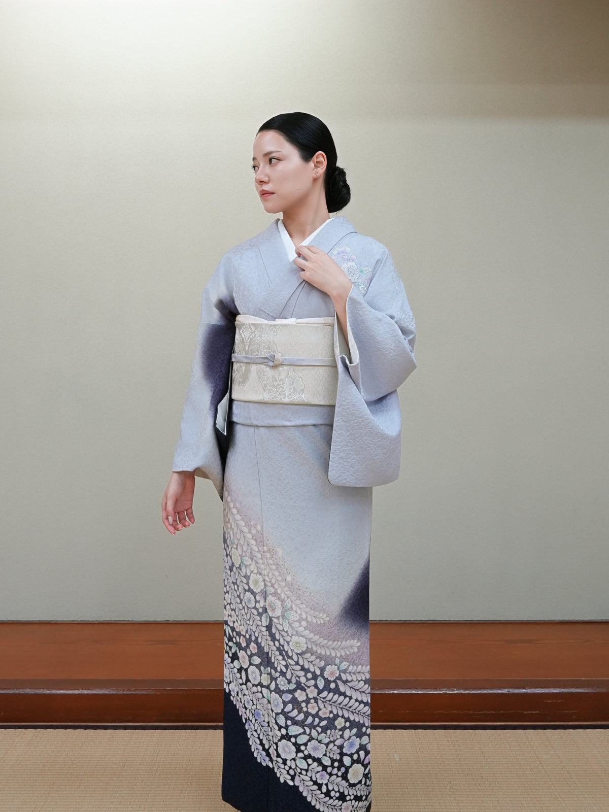 【フルセットレンタル】辻ヶ花 訪問着｜セパレート着物｜身長150〜175cm｜Kivon