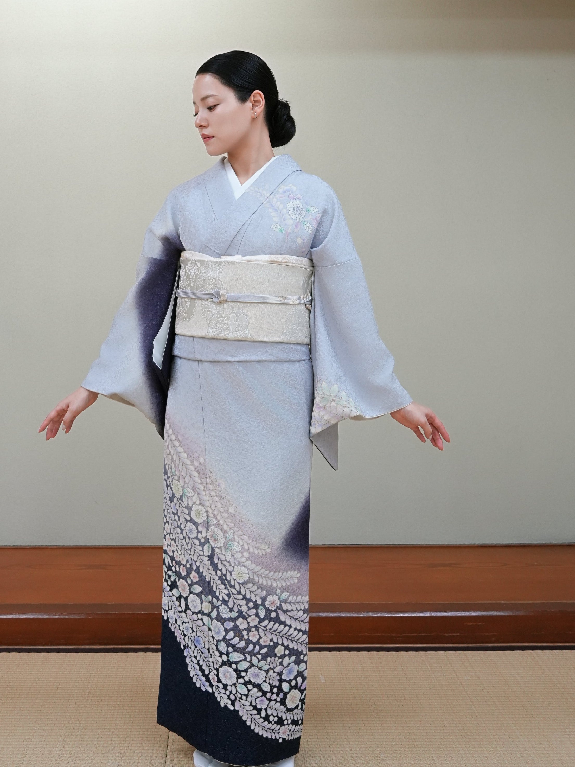 【フルセットレンタル】辻ヶ花 訪問着｜セパレート着物｜身長150〜175cm｜Kivon