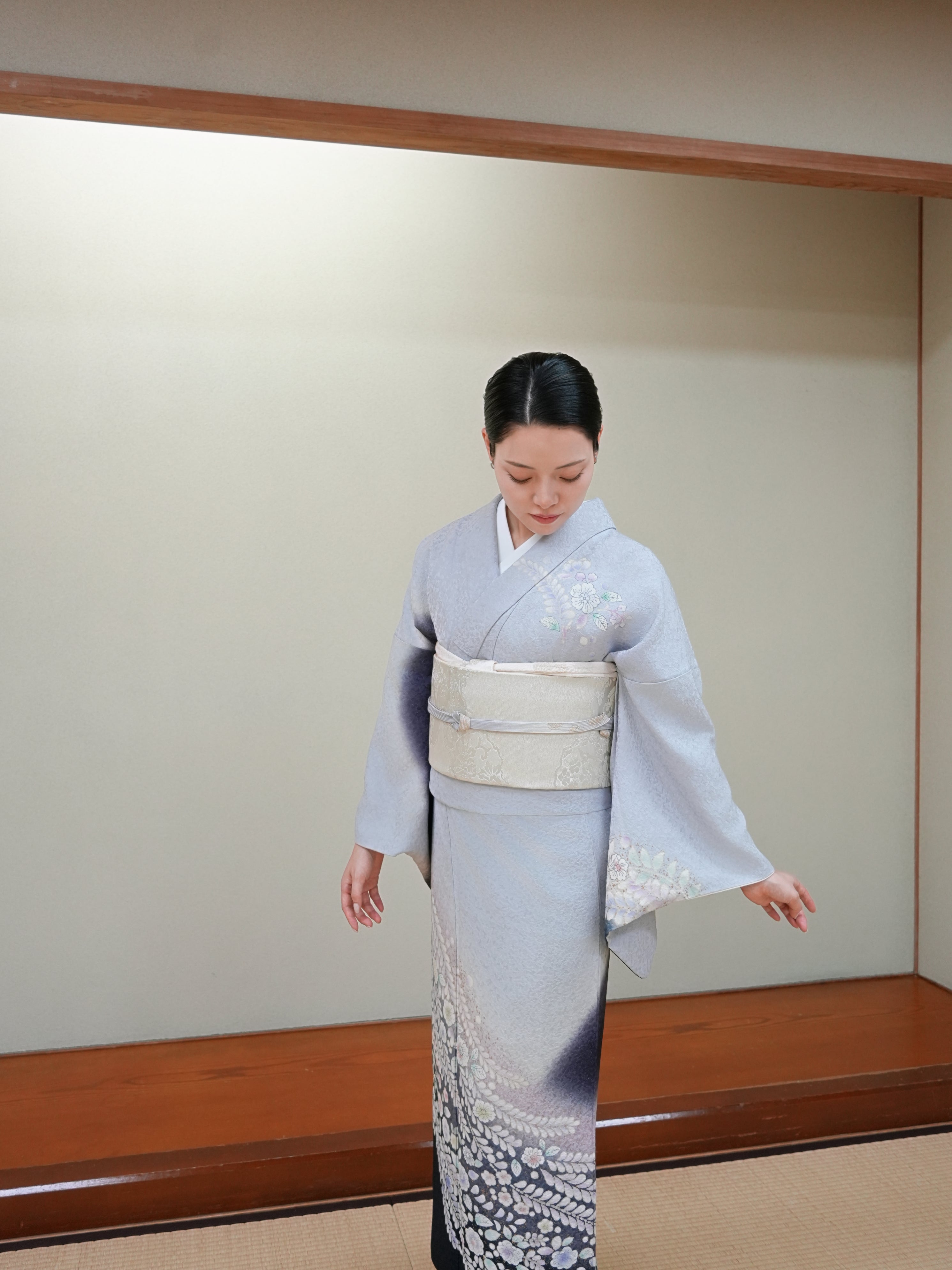 【フルセットレンタル】辻ヶ花 訪問着｜セパレート着物｜身長150〜175cm｜Kivon