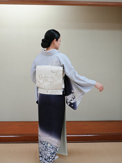 【フルセットレンタル】辻ヶ花 訪問着｜セパレート着物｜身長150〜175cm｜Kivon