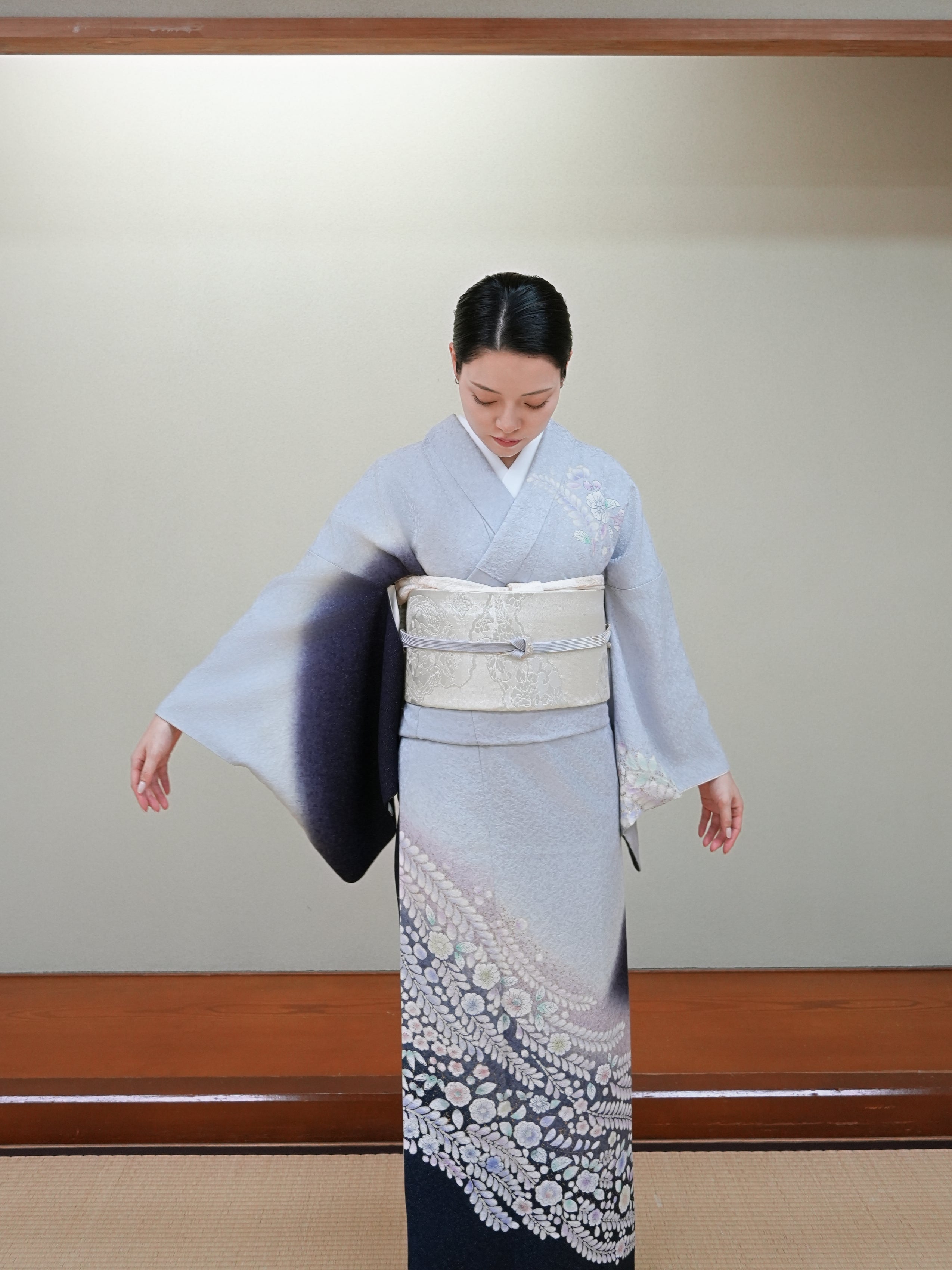 【フルセットレンタル】辻ヶ花 訪問着｜セパレート着物｜身長150〜175cm｜Kivon