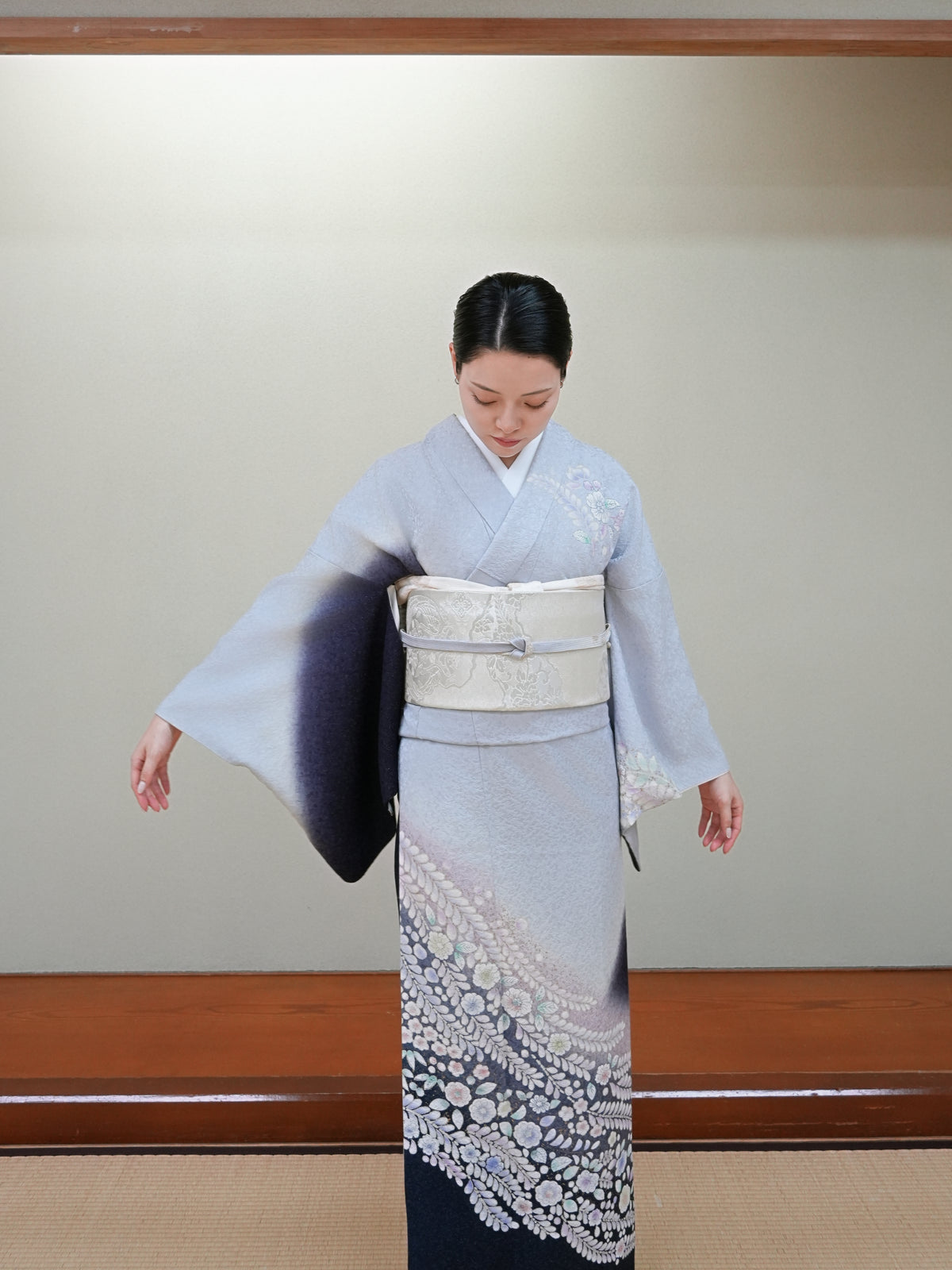 【フルセットレンタル】辻ヶ花 訪問着｜セパレート着物｜身長150〜175cm｜Kivon