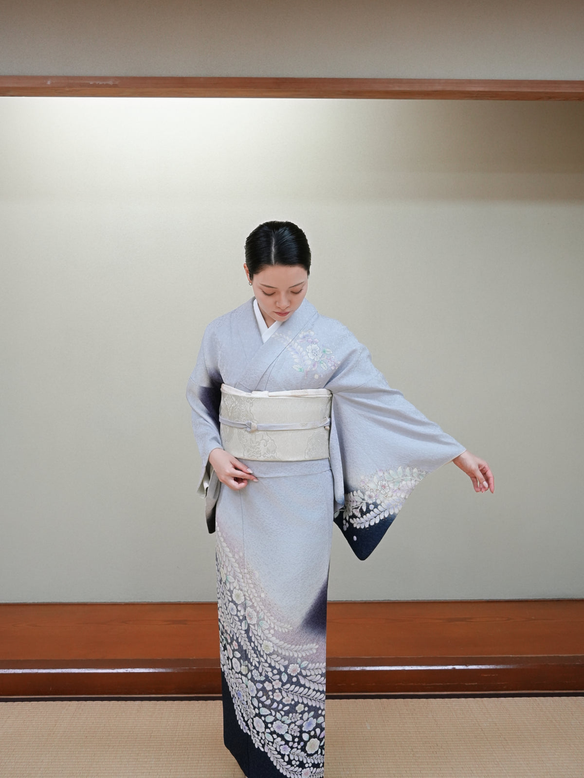 【フルセットレンタル】辻ヶ花 訪問着｜セパレート着物｜身長150〜175cm｜Kivon